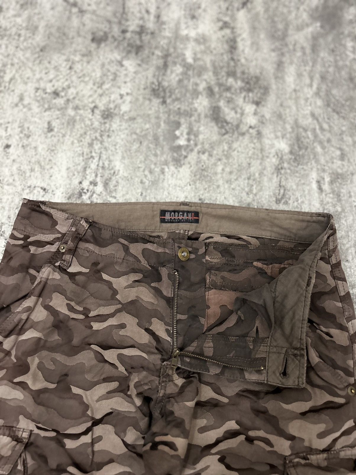 If Six Was Nine × Le Grande Bleu (L.G.B.) × Morgan Homme Morgan Homme Cargo Bondage army Pants Size US 31 - 11 Thumbnail