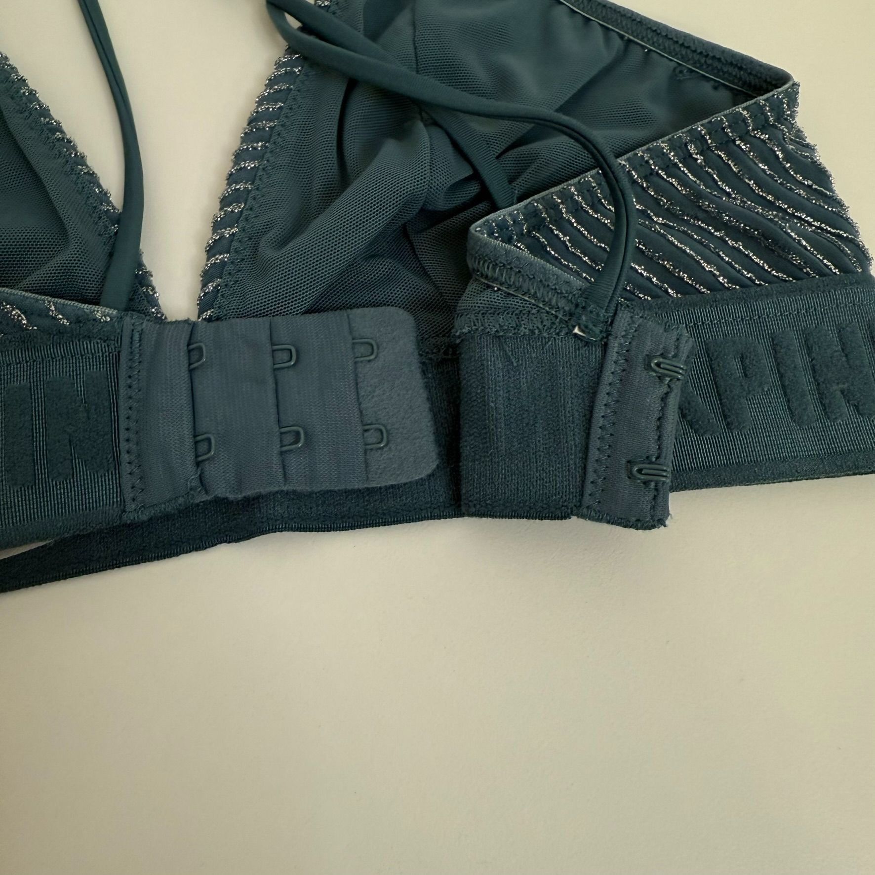 Pink Pink Victorias Secret Unlined Strappy Triangle Bralette XS B Size ONE SIZE - 3 Thumbnail