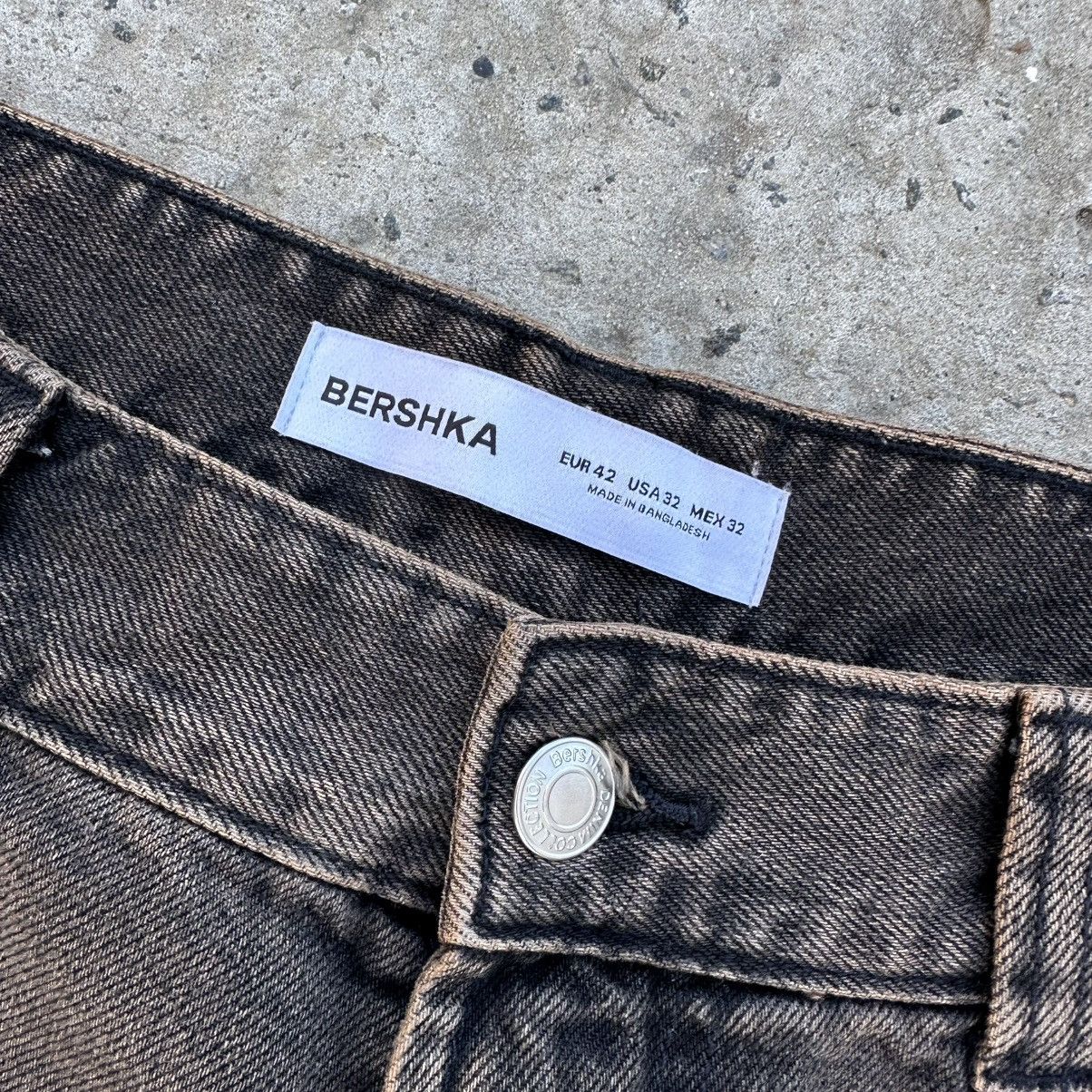 Bershka Vintage Japanese Style Baggy Bershka Jeans Size 32-33 Rap Size US 33 - 8 Thumbnail
