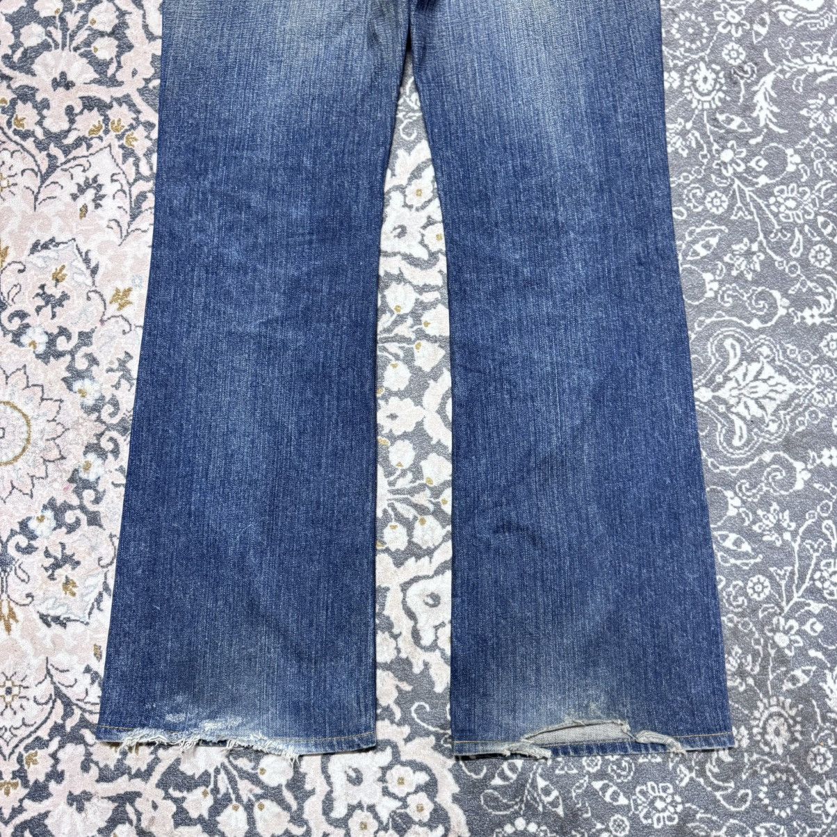 Levi's Vintage Levis 517 Denim Flare Jeans Hedi Slimane Size US 33 - 15 Thumbnail