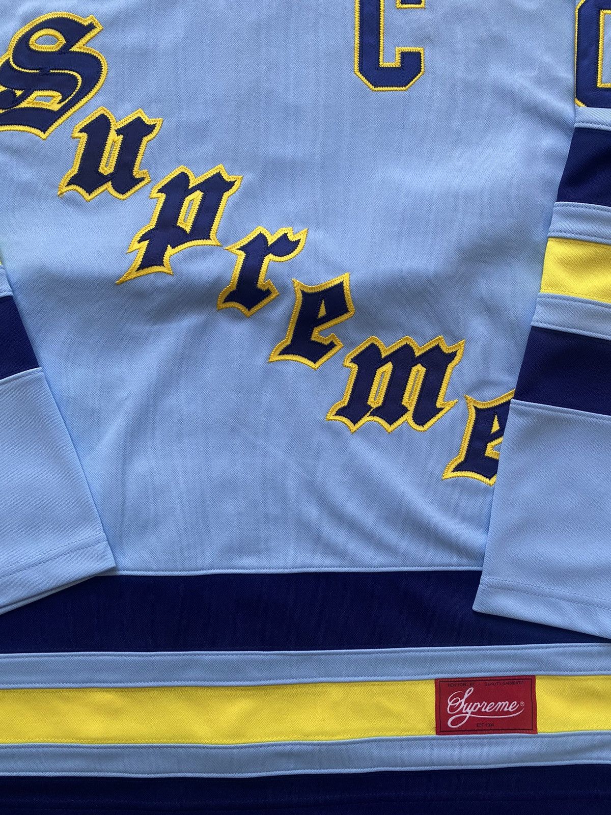 Supreme Supreme Fire & Ice Hockey jersey Large Size US L / EU 52-54 / 3 - 3 Thumbnail