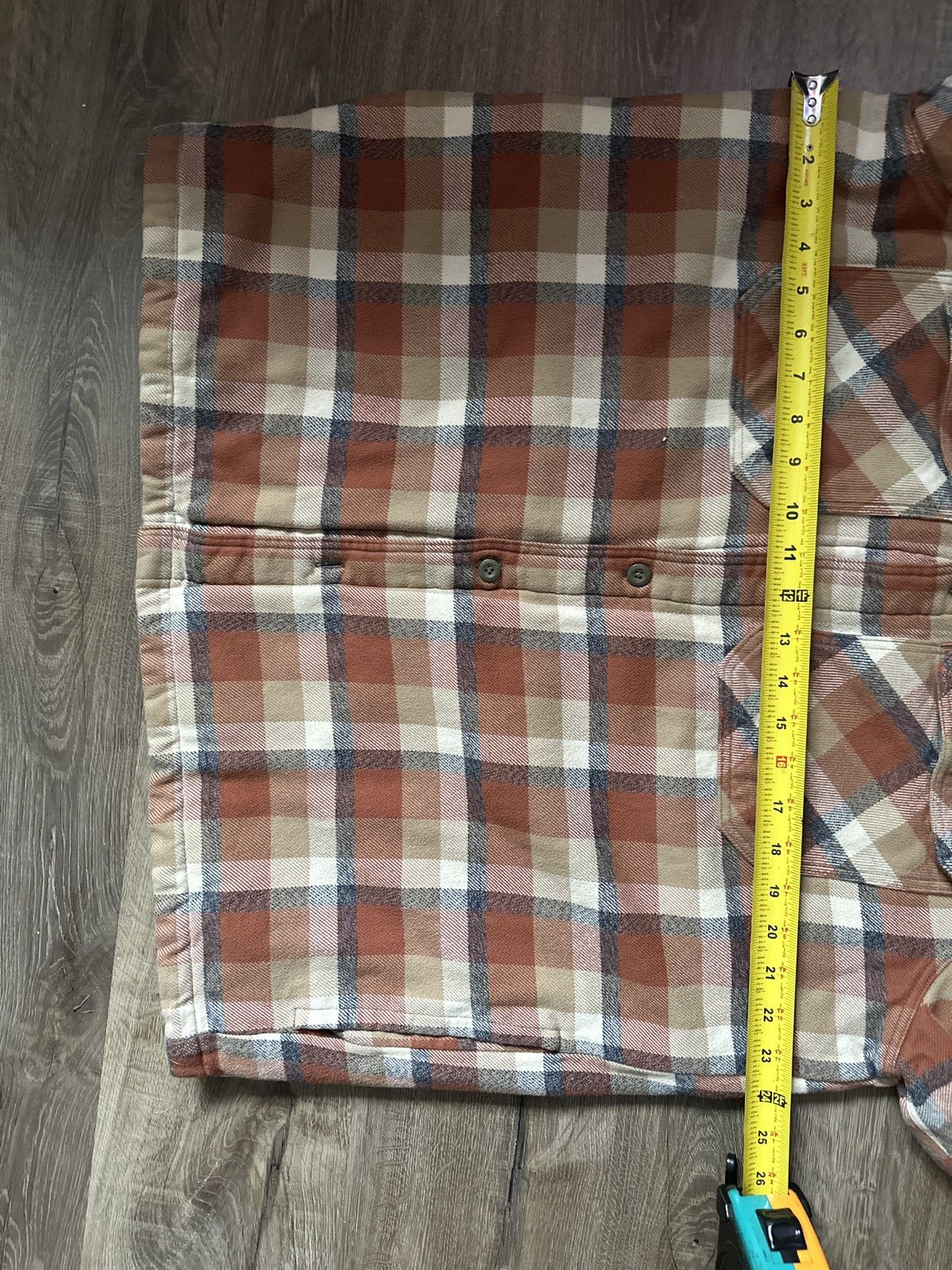 Patagonia Lightweight Insulated Fjord Flannel Jacket XL Mojave Khaki Size US XL / EU 56 / 4 - 9 Thumbnail