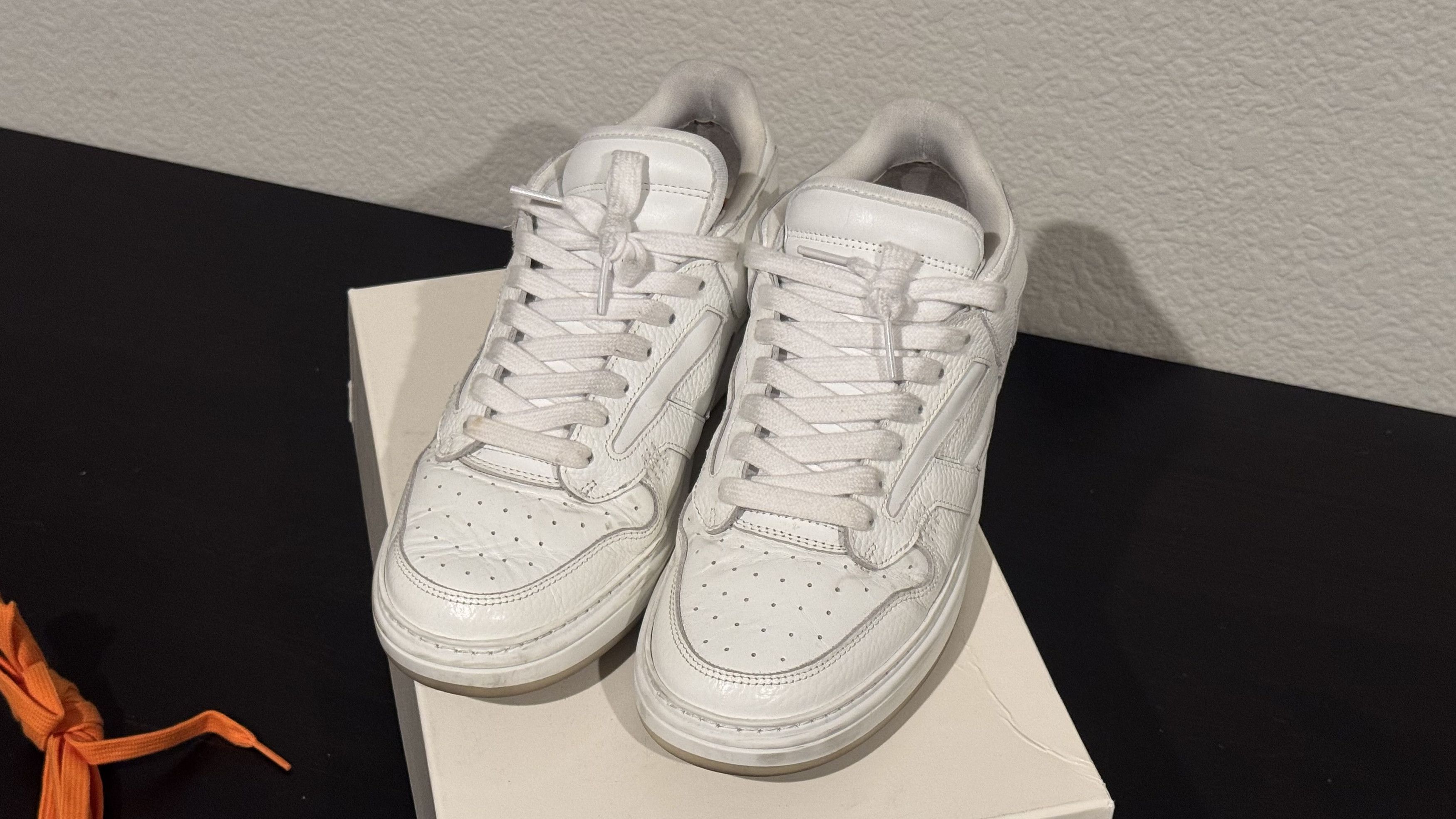 Represent Clo. Represent Reptor Low SS Flat White M12049-293 Size US 9.5 / EU 42-43 - 6 Thumbnail