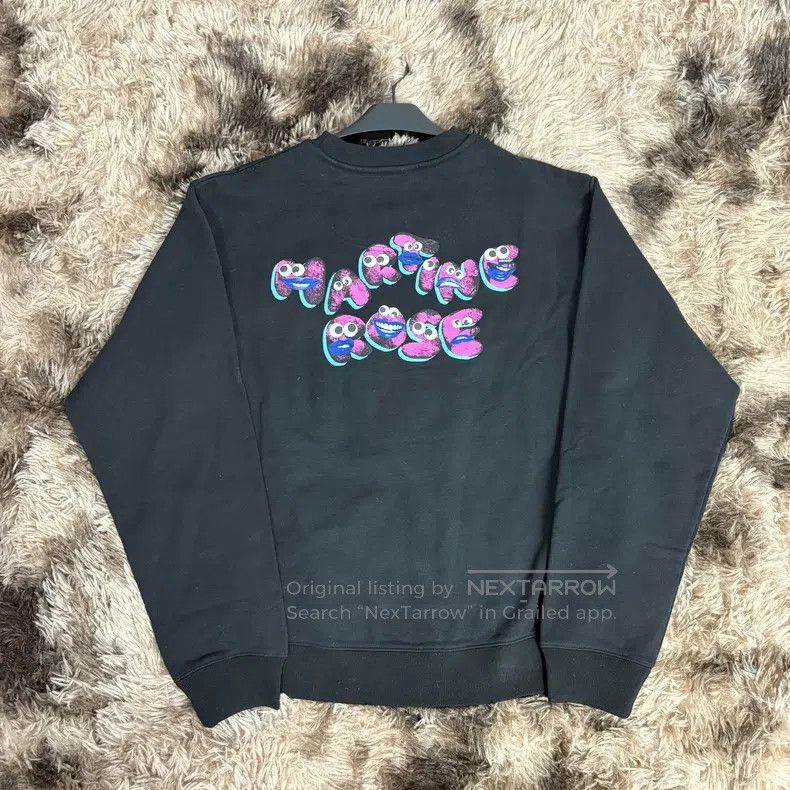 Martine Rose Martine Rose Black front cursive logo sweater Size US XL / EU 56 / 4 - 2 Thumbnail