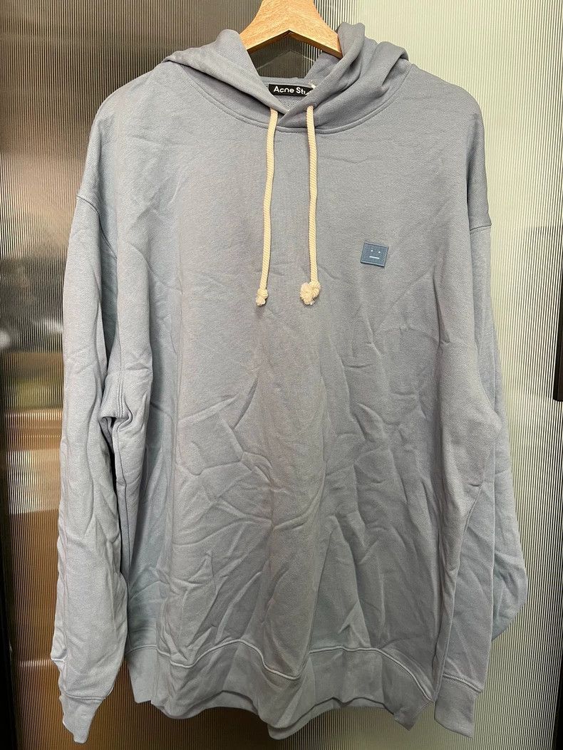 Acne Studios Acne Studios Blue pure cotton hoodie Size US L / EU 52-54 / 3 - 1 Thumbnail