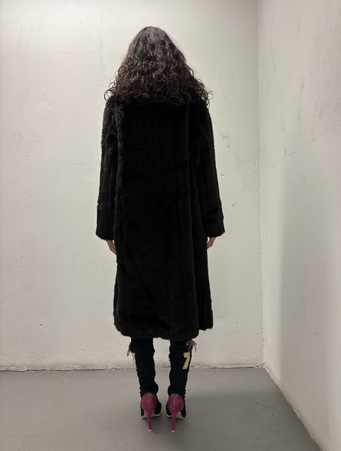 Vintage Vintage 70s fawx fur coat make in Britain Size XL / US 12-14 / IT 48-50 - 2 Thumbnail