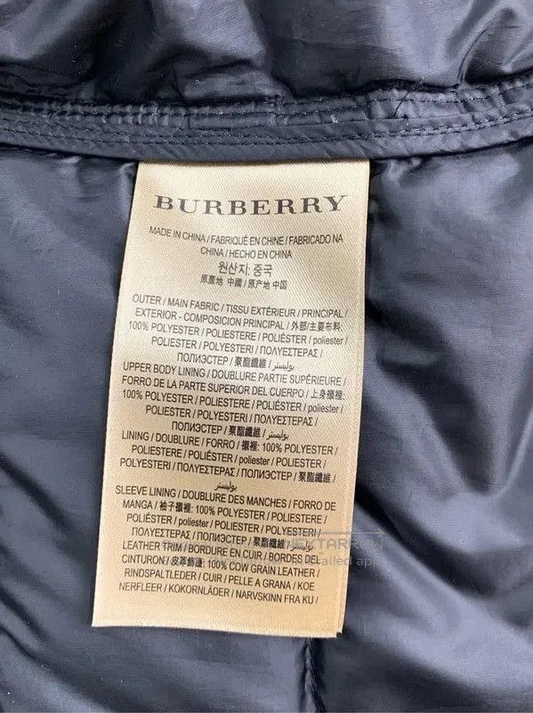 Burberry Burberry Black Nylon Women's Down Jacket. Size S / US 4 / IT 40 - 7 Thumbnail
