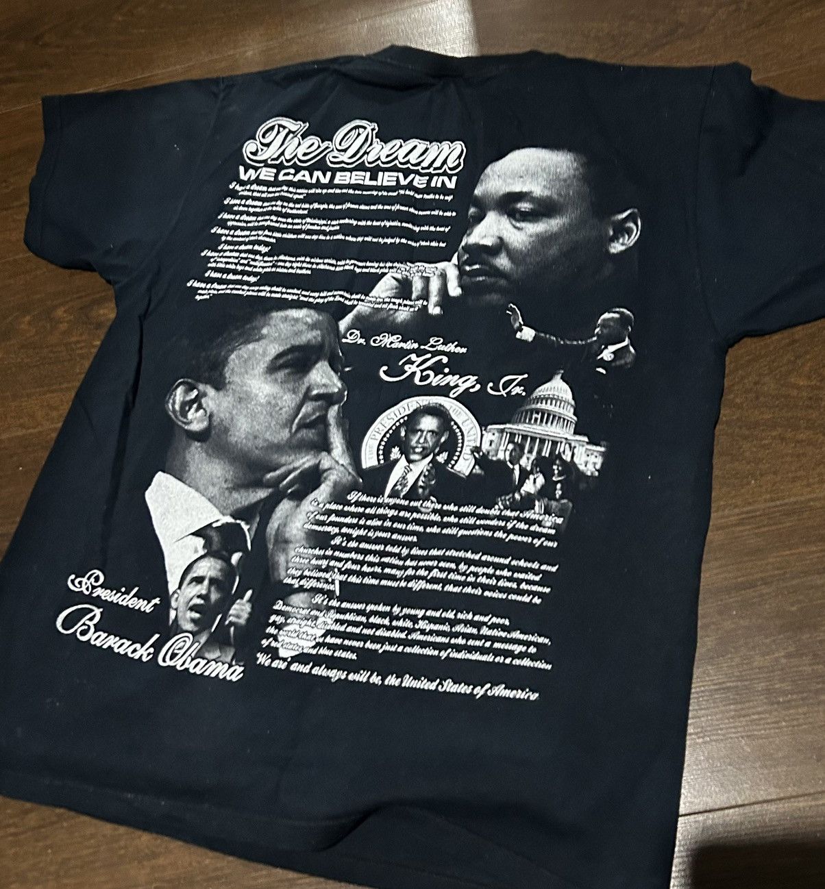 Fruit Of The Loom Vintage Martin Luther king Size US L / EU 52-54 / 3 - 2 Thumbnail