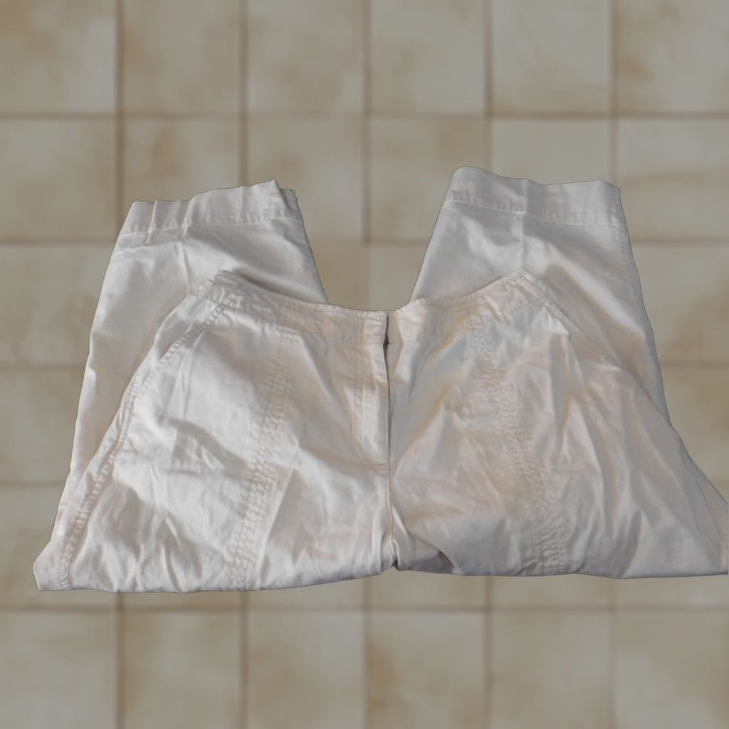 Talbots Talbots Pants 14W Petites Beige Womens Straight Stretch Khaki Pants Women Size 28" / US 6 / IT 42 - 1 Thumbnail