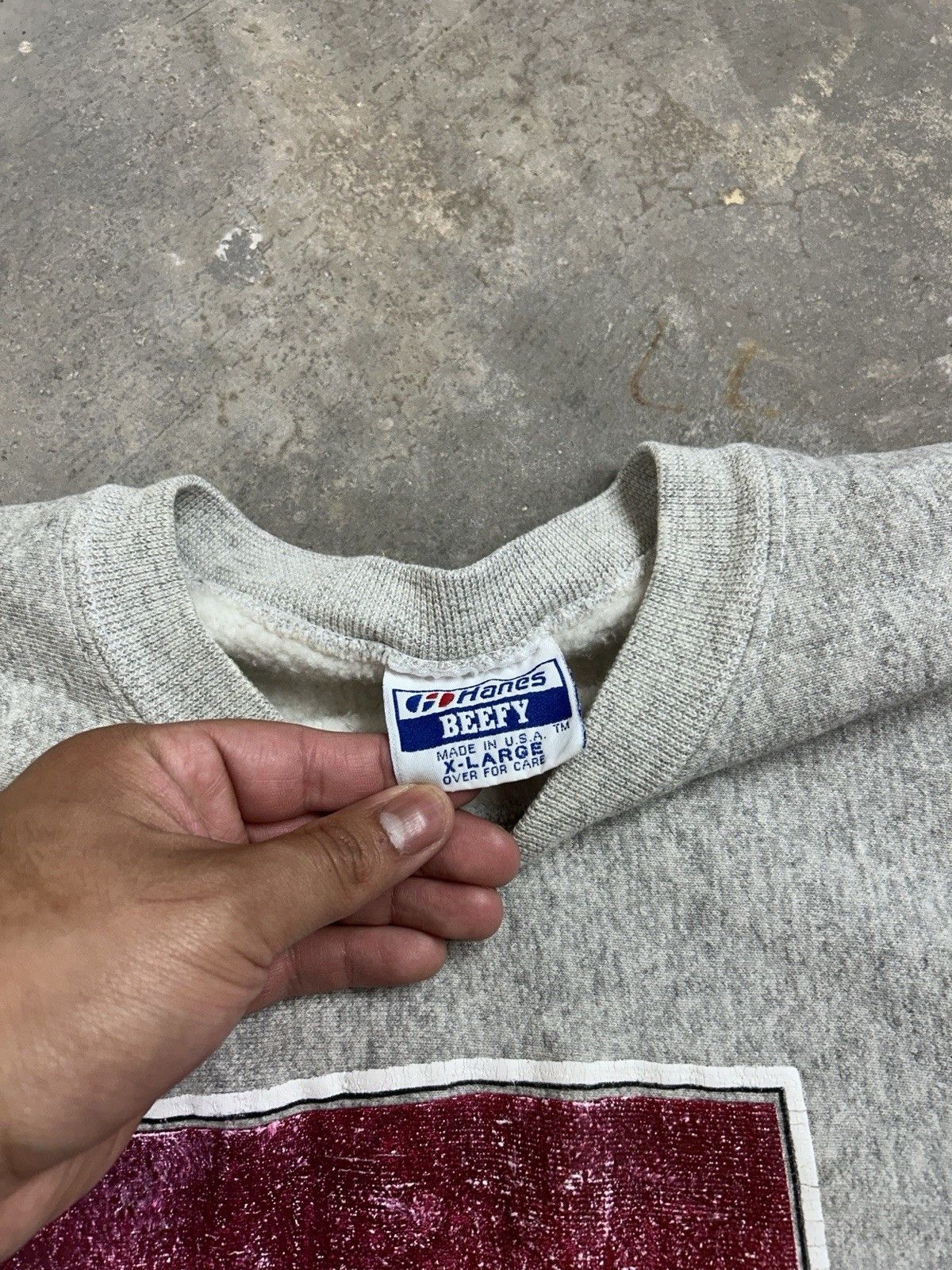 Hanes Vintage 90’s Texas Aggies Uni Reverse Weave Sweatshirt Size US XL / EU 56 / 4 - 5 Thumbnail