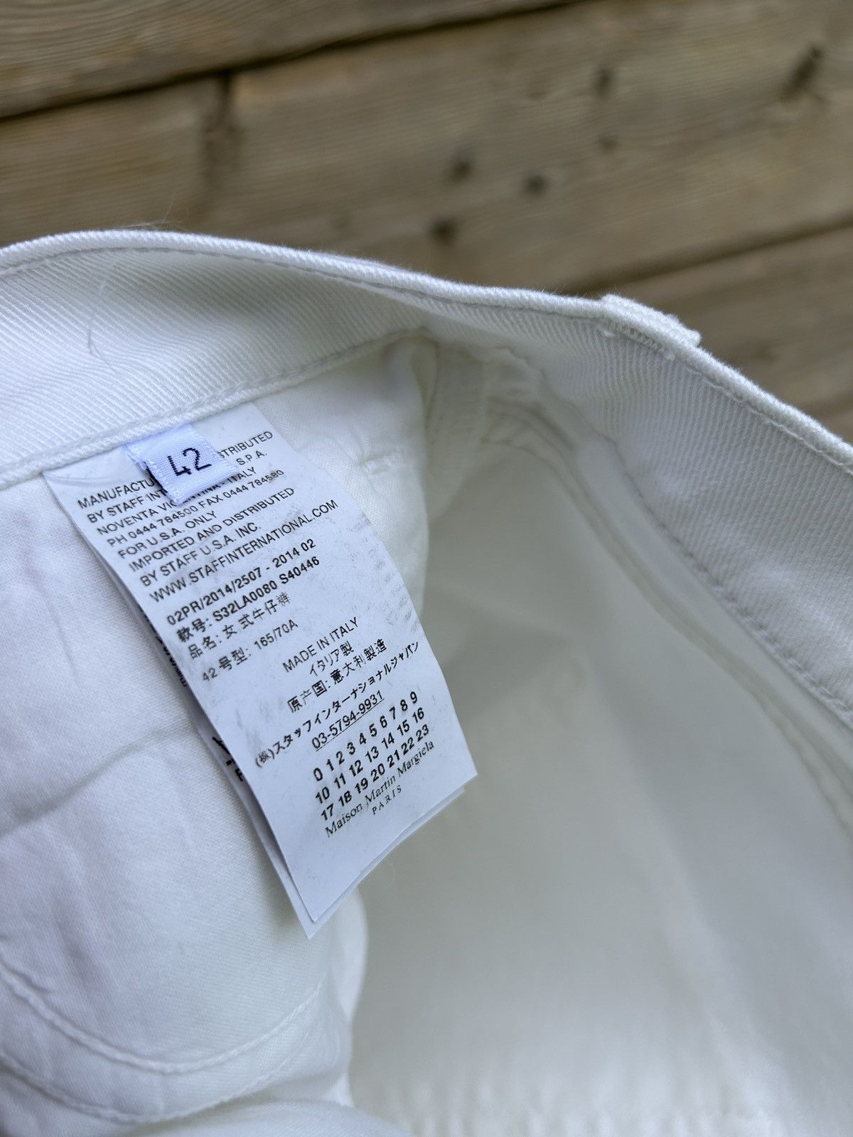 Maison Margiela BNWT Maison Margiela MM6 Skinny Jeans Pants Size 42 Size 28" / US 6 / IT 42 - 13 Thumbnail