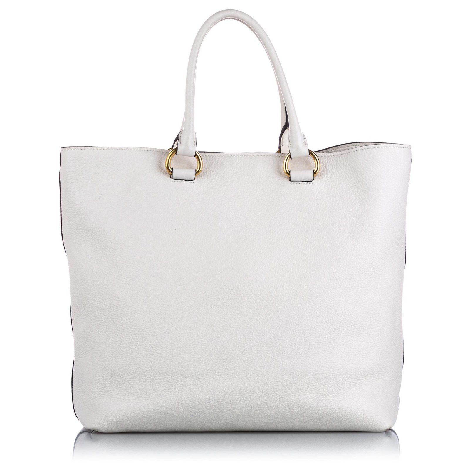Prada o1la1rc1a0724 Size: OS / Tote Bag in White Size ONE SIZE - 4 Thumbnail