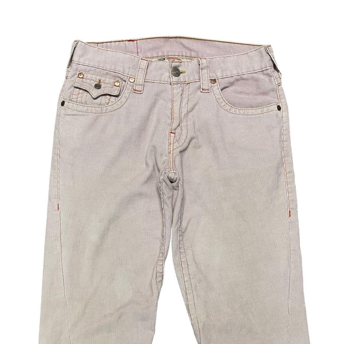 True Religion True Religion Dyed&Stone Corduroy Jeans Size US 34 / EU 50 - 3 Thumbnail