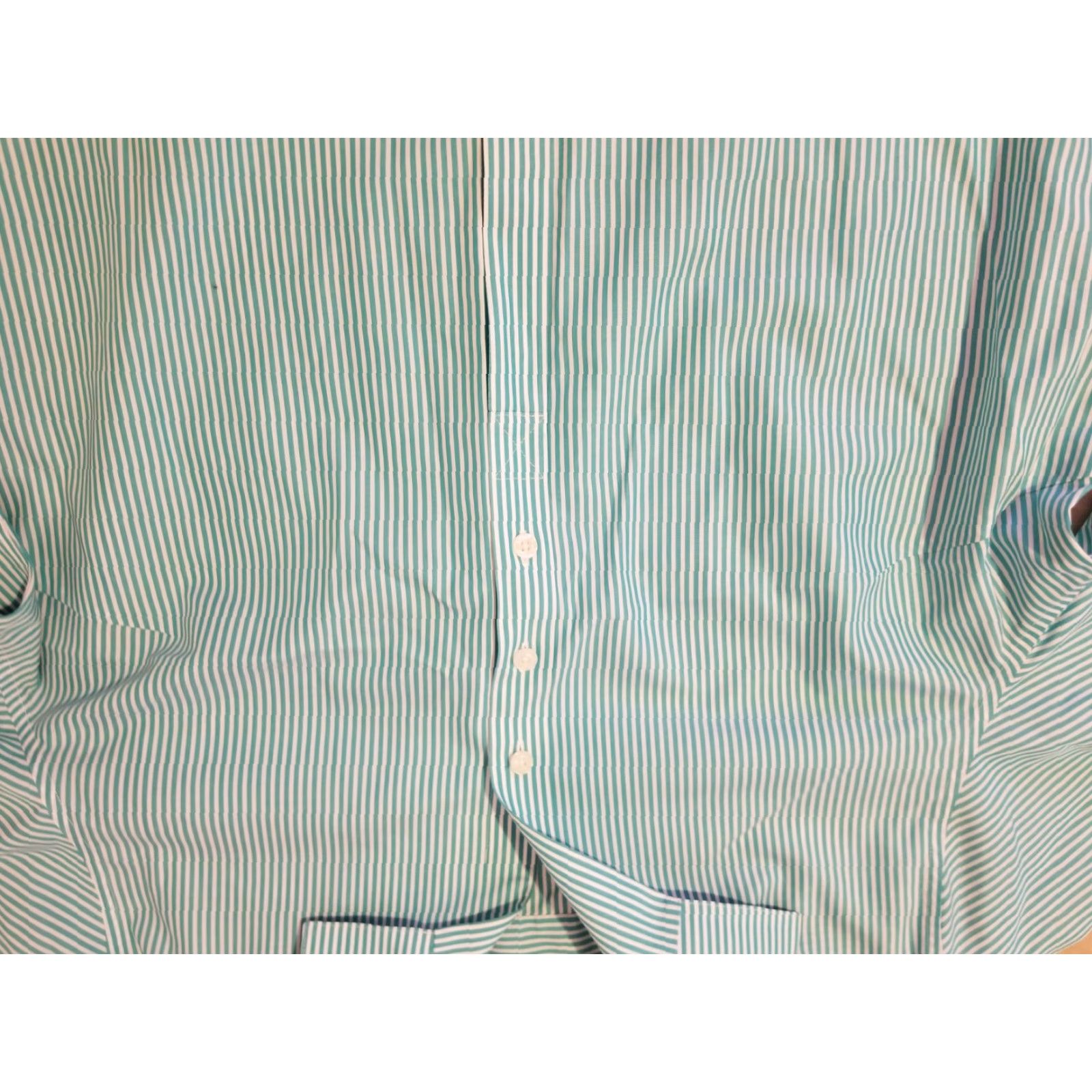 Vintage VINTAGE Chico's Shirt Blouse Green Cotton Long Sleeve Womens Size 3 Shopper Womens Size XS / US 0-2 / IT 36-38 - 2 Thumbnail