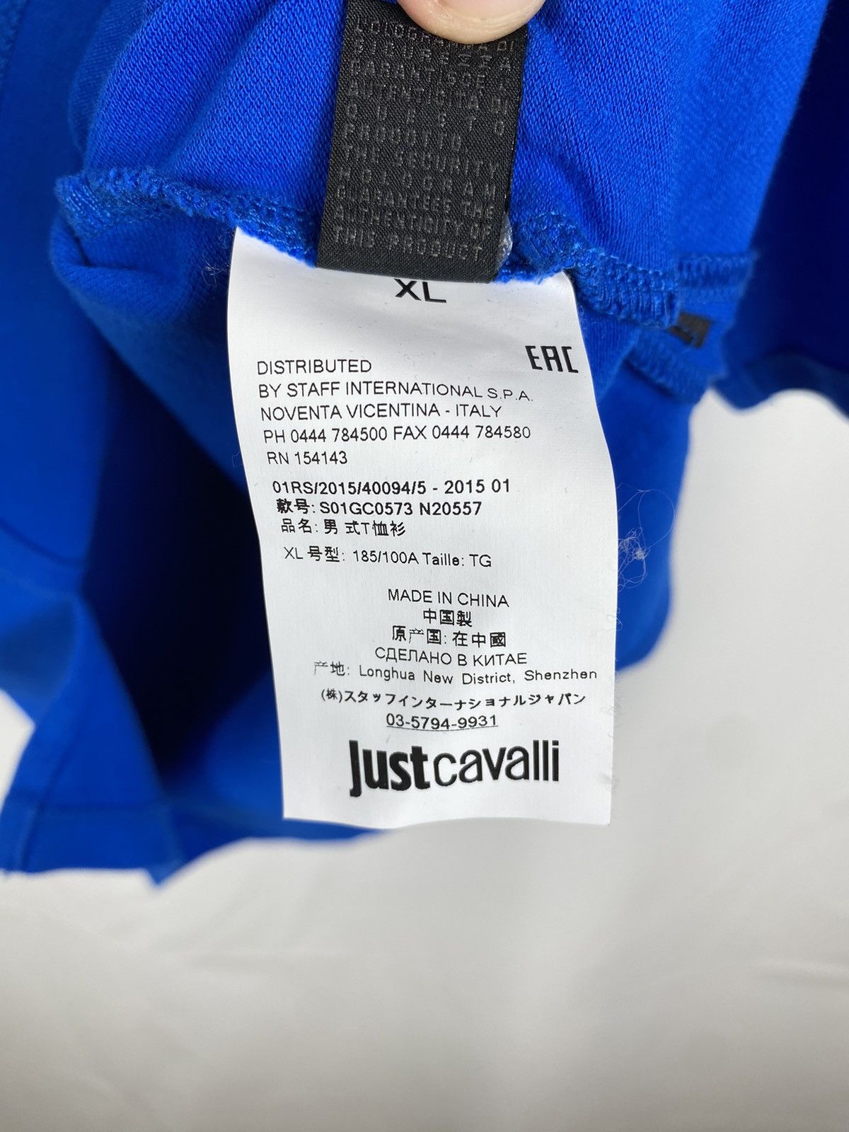 Just Cavalli Just Cavalli Men Polo Tee Embroidered Logo size XL Size US XL / EU 56 / 4 - 9 Thumbnail