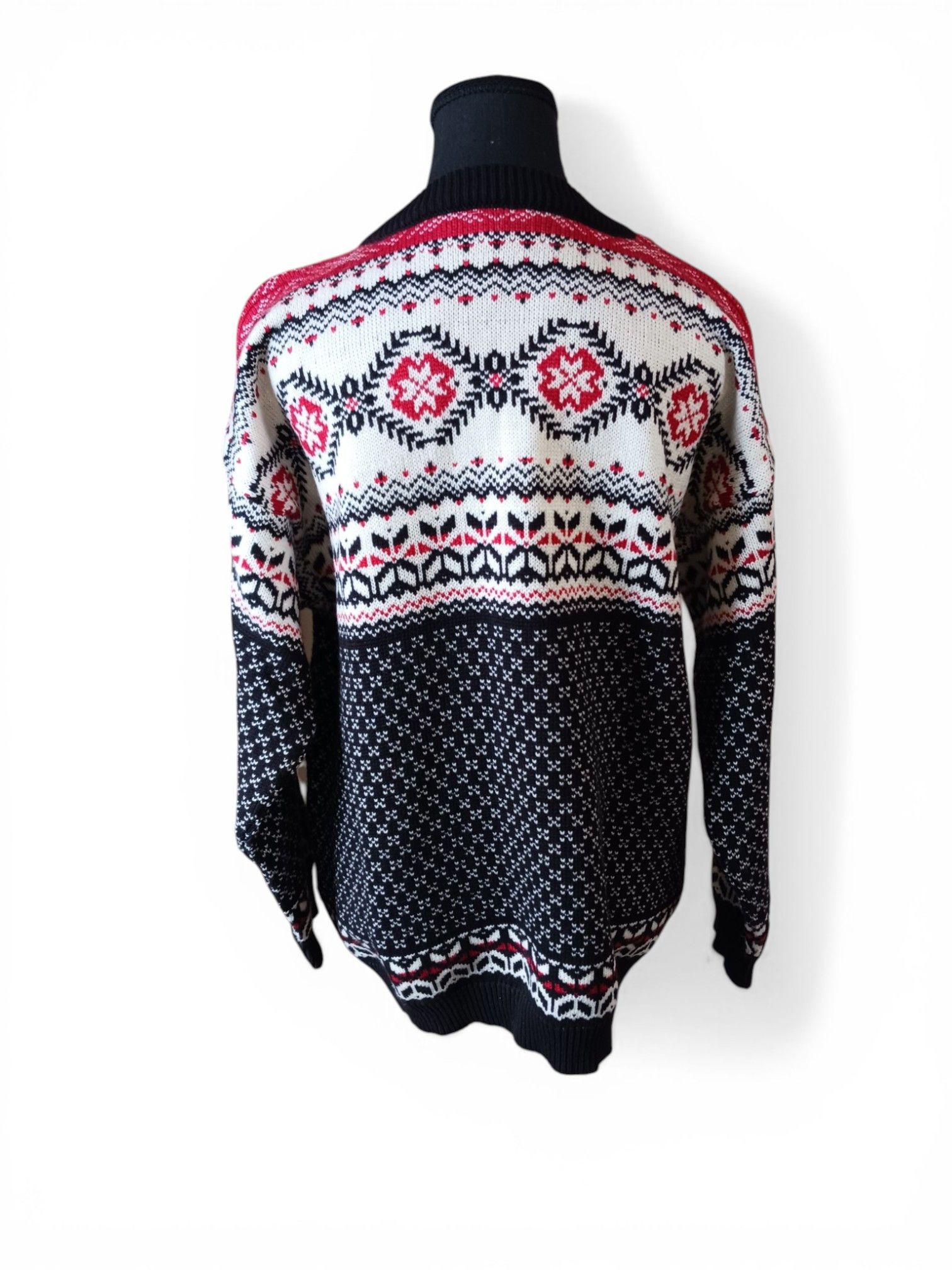 Vintage Vintage Fair Isle Cardigan Buckle Closure Unisex L Size L / US 10 / IT 46 - 5 Thumbnail