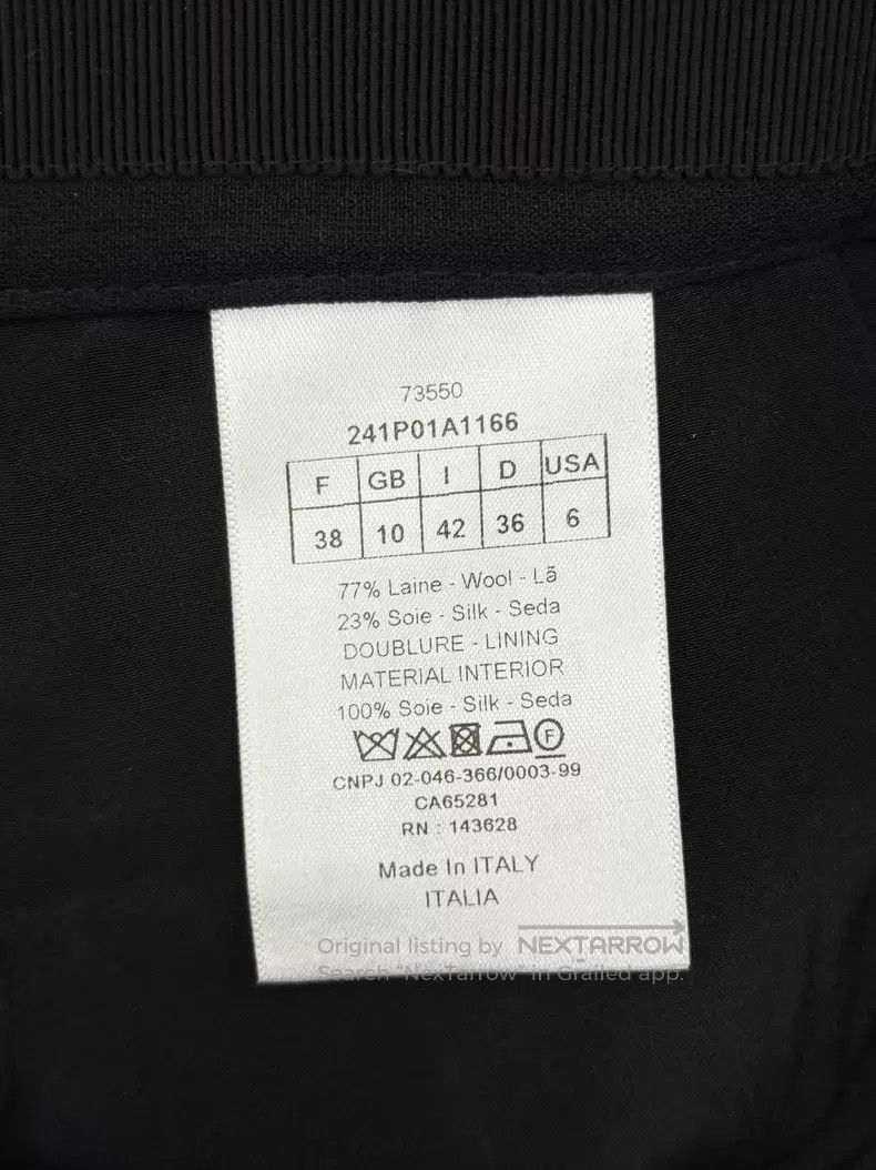 Dior Dior Black strap skirt and trousers Size 25" / US 0 / IT 36 - 5 Thumbnail
