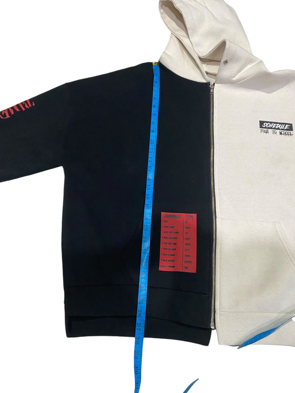 Vision Streetwear Joker Hoodie jacket TIME TO SCHOOL Size US XXL / EU 58 / 5 - 9 Thumbnail