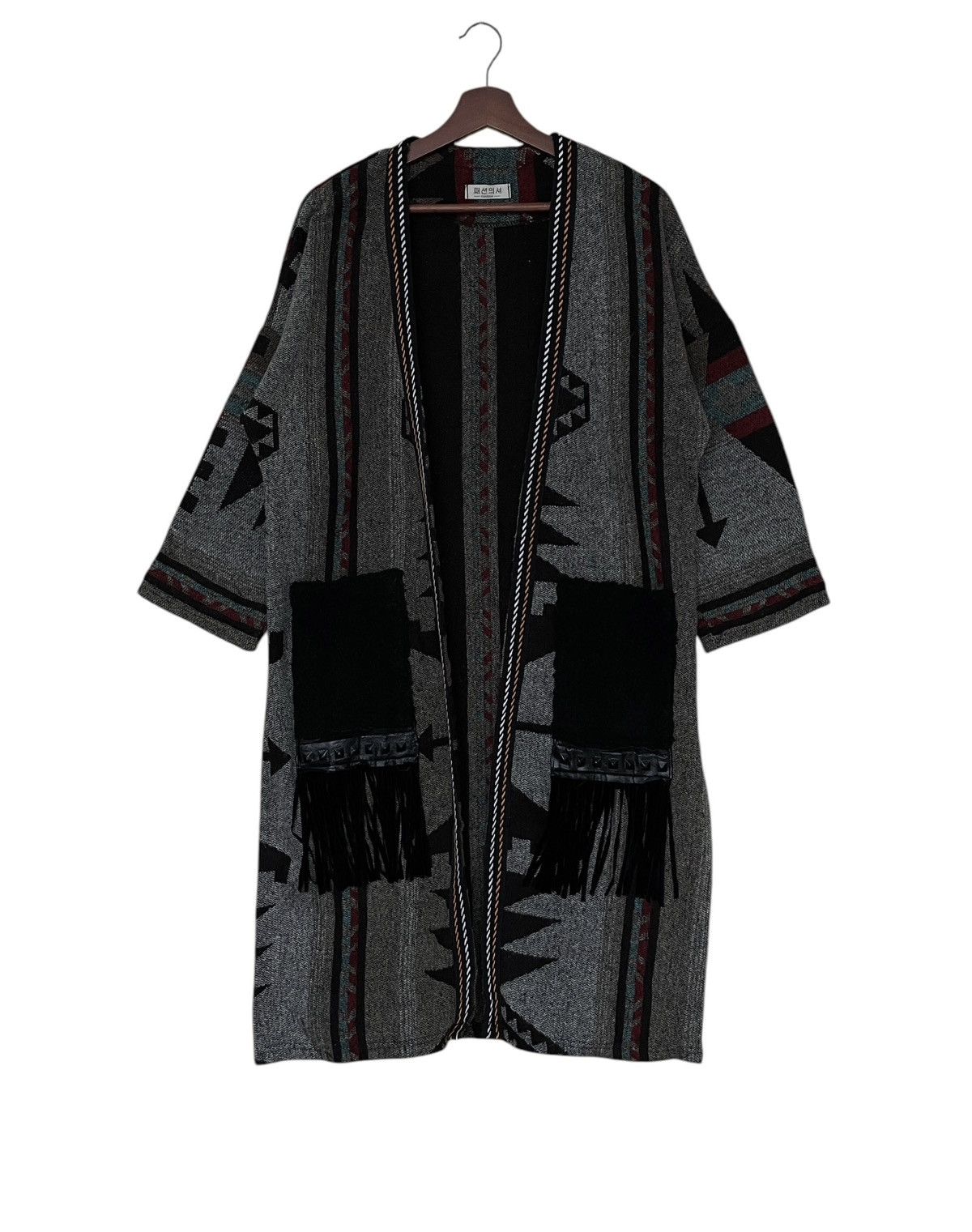 Japanese Brand × Vintage Vintage Japanese Brand Fashion Navajo Kimono 1990s Size US M / EU 48-50 / 2 - 1 Thumbnail