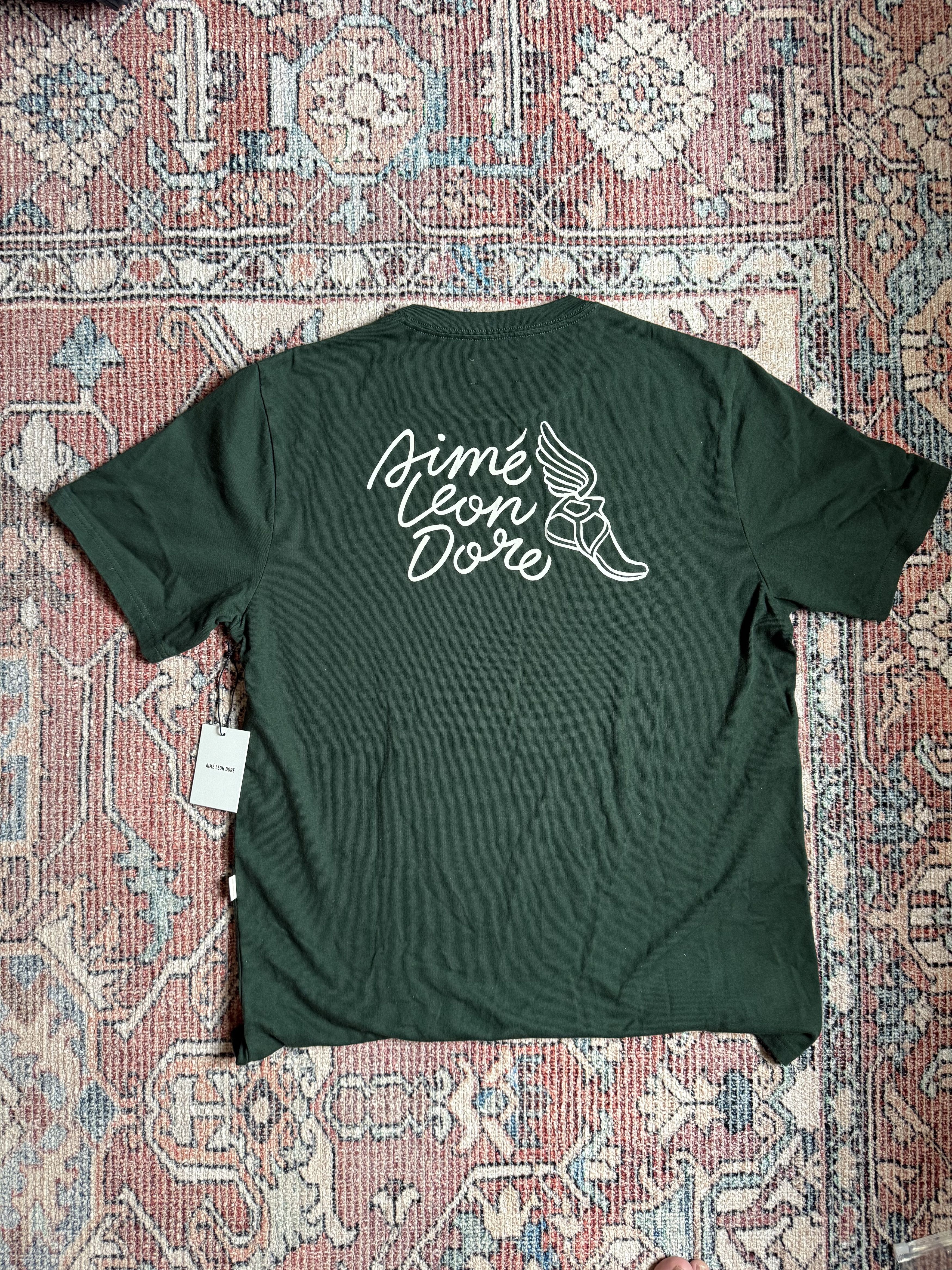 Aime Leon Dore SS Grotesk NY Yankee Tee - Aime Leon Dore