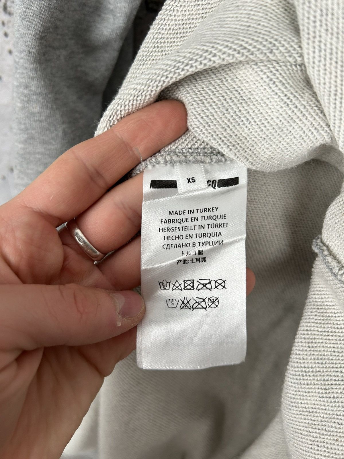 Alexander McQueen Alexander McQueen Grey Dress Designer Rare Hype Luxury Size XS / US 0-2 / IT 36-38 - 7 Thumbnail