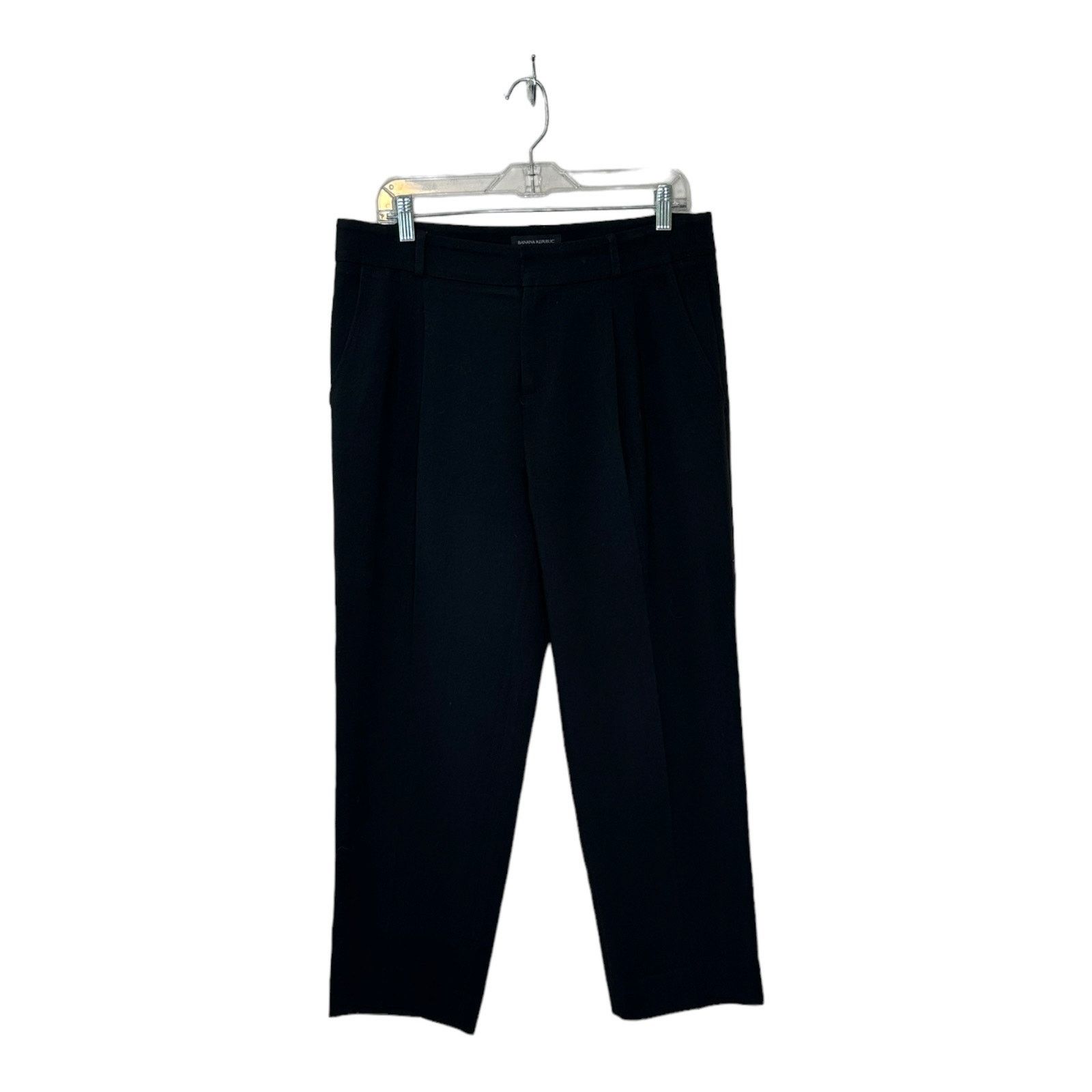 Banana Republic Banana Republic black pleated dressy pants size 8 Size 30" / US 8 / IT 44 - 9 Thumbnail