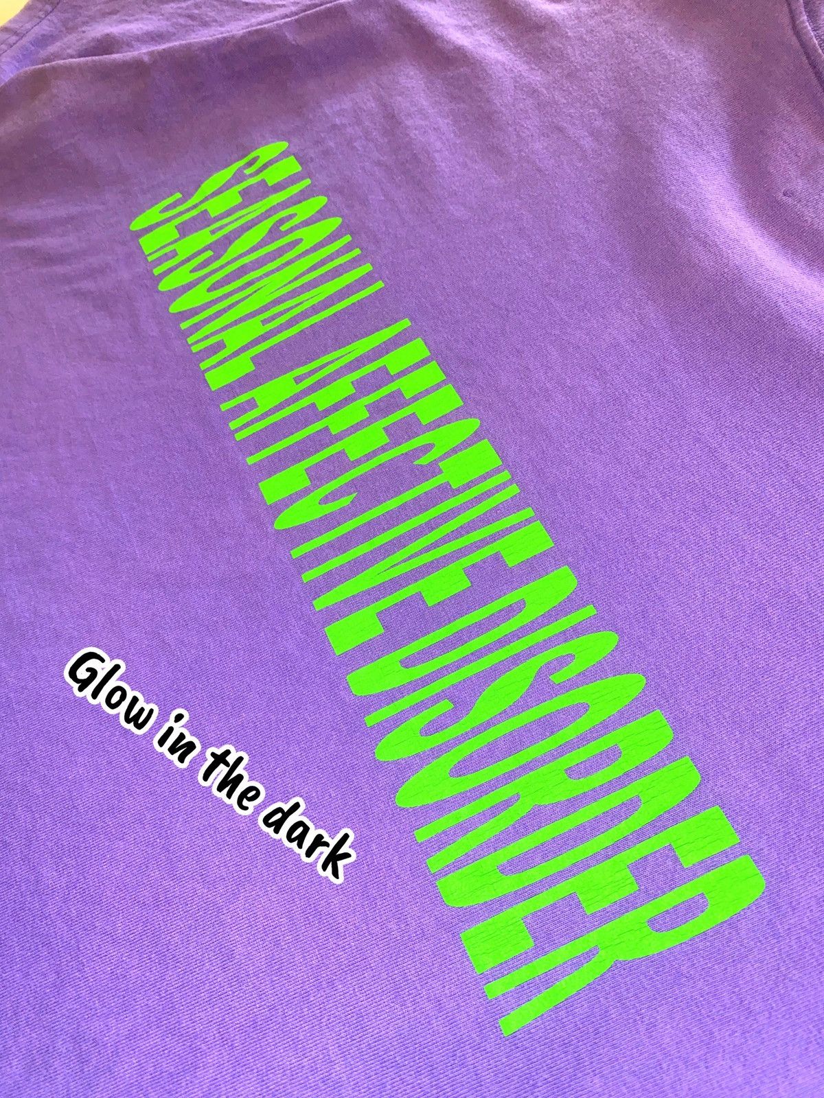 M+Rc Noir “Seasonal Affective Disoder” Glow in The Dark Tee Size US L / EU 52-54 / 3 - 7 Thumbnail