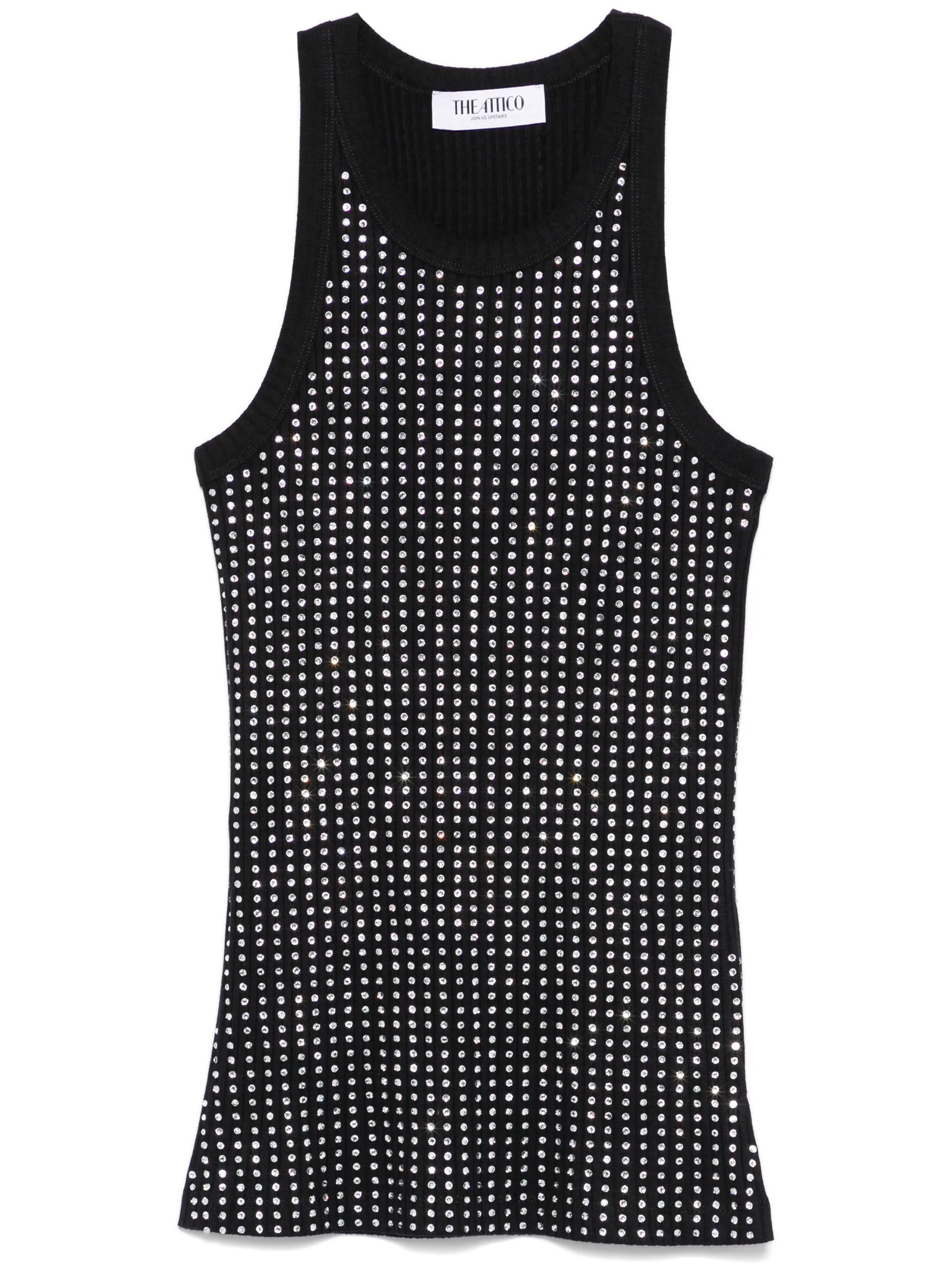 o1s22i1n0325 Tank Top in Black