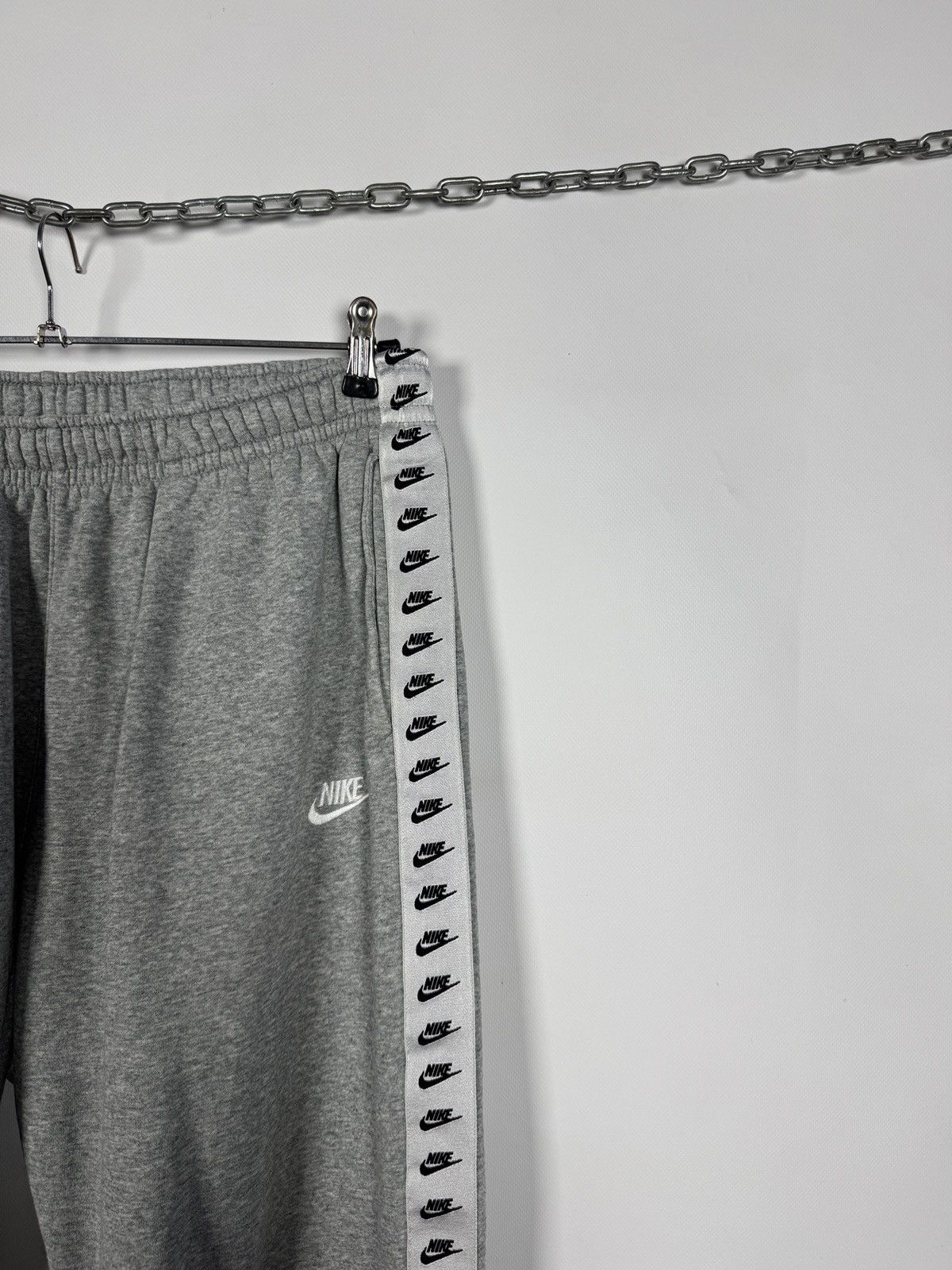 Nike Men’s Nike Tracksuit Set Hoodie Joggers Grey Logo Tape XL Size US XL / EU 56 / 4 - 17 Thumbnail