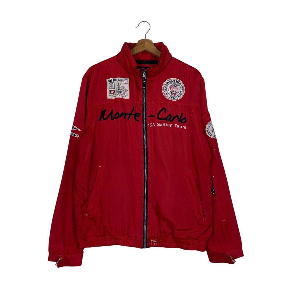 Japanese Brand Monte Carlo Sailing Team Jacket Size US M / EU 48-50 / 2 - 1 Thumbnail