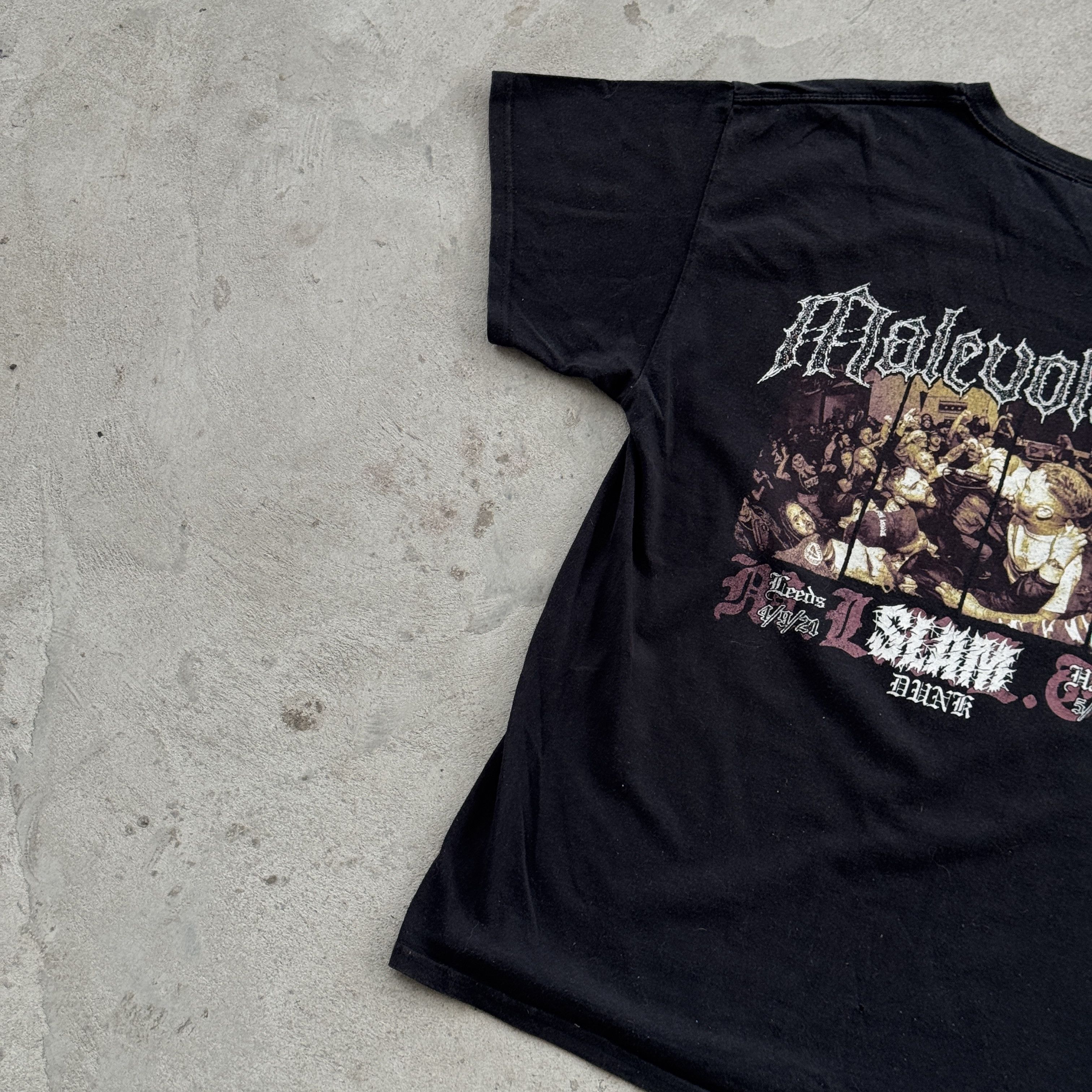 Band Tees Malevolence Slam Dunk Festival 2021 Hardcore Band Tee L Size US L / EU 52-54 / 3 - 4 Thumbnail