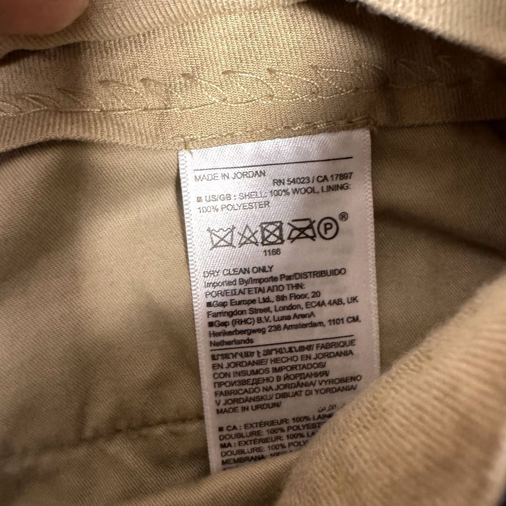 Banana Republic Banana Republic Pants Mens 32R Flannel 120s Vitale Barberis Canonico Wool Slim Flat Front Dress Pants Men Blue Geometric H Cotton? Size US 32 / EU 48 - 6 Thumbnail