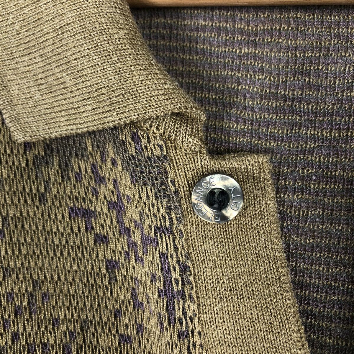 Japanese Brand 🔥Vintage 80’s Knit Cardigan Sweathsirt Jackson Japan Made Size US L / EU 52-54 / 3 - 12 Thumbnail