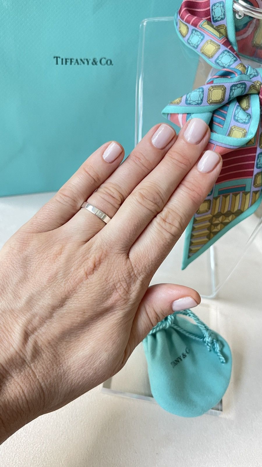 Tiffany & Co. Tiffany & Co. Atlas Band Ring in Silver size 5 NEW $399 Size ONE SIZE - 12 Thumbnail