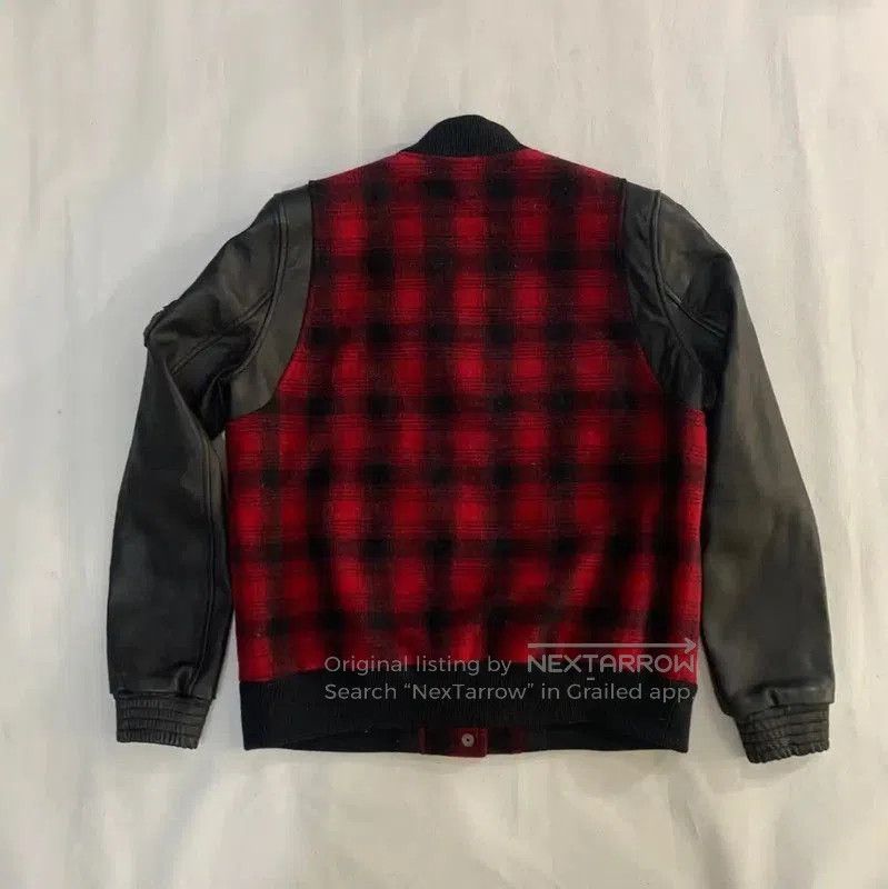 Balmain Balmain Color Block Leather Men's Jacket . Size US L / EU 52-54 / 3 - 2 Thumbnail