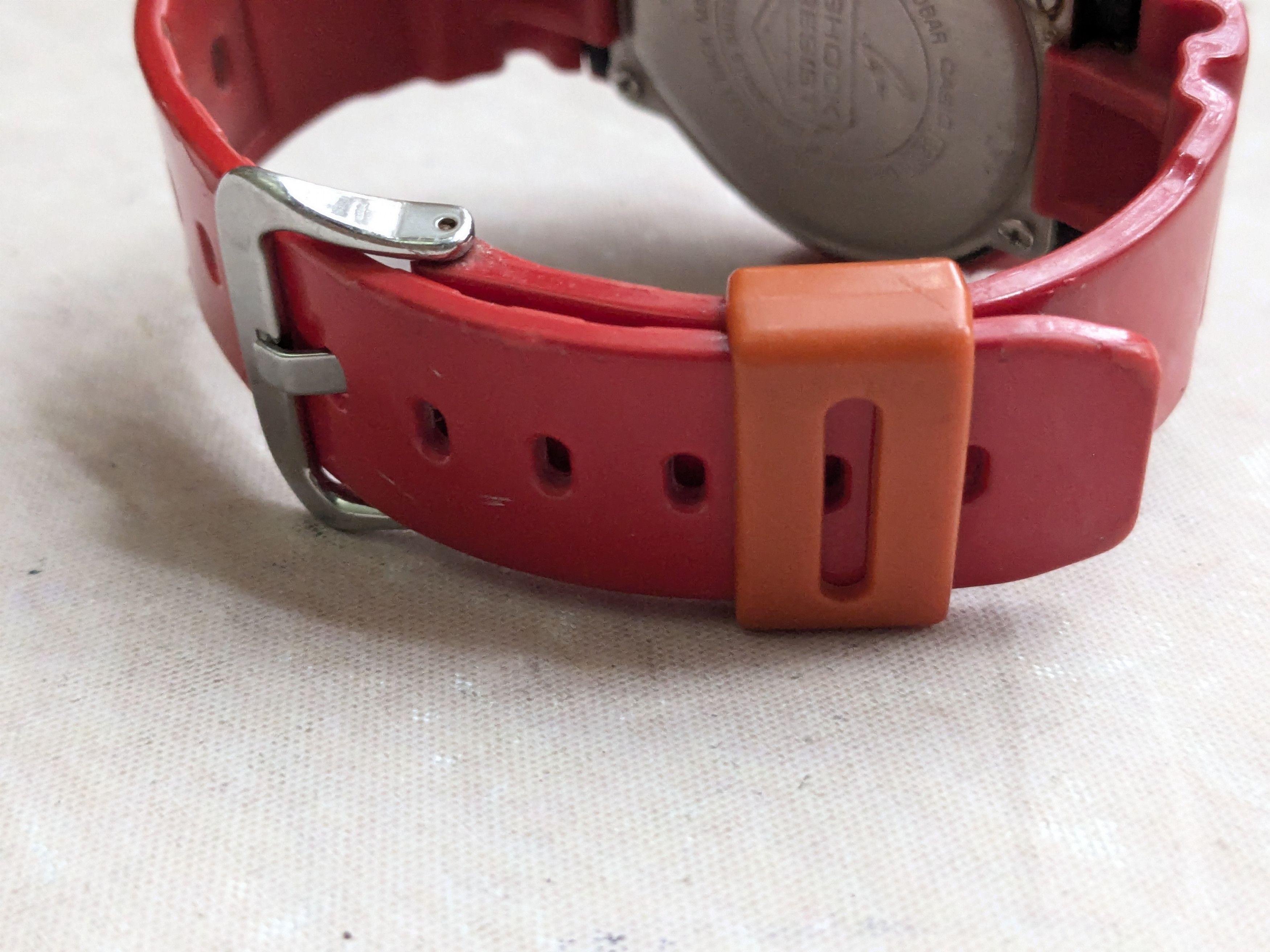 Casio Casio G-Shock DW6900CB-4 Red Orange Watch Rubber Size ONE SIZE - 10 Thumbnail