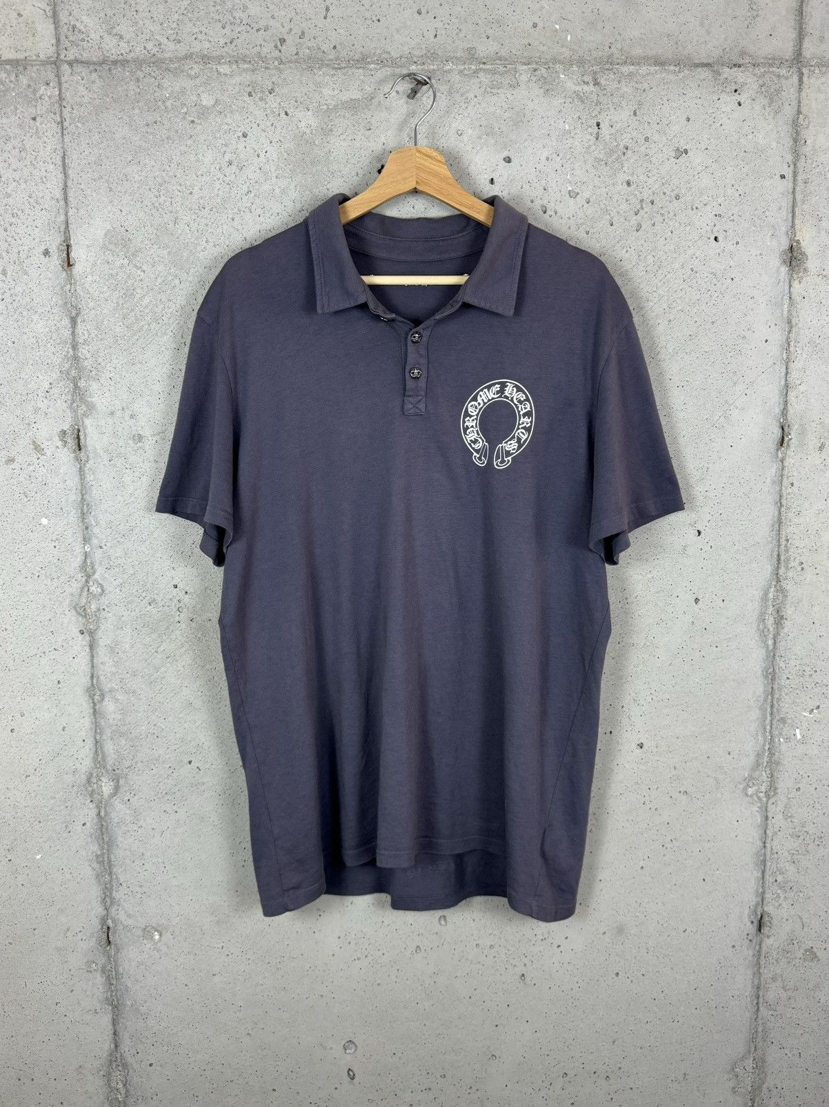 Chrome Hearts Chrome Hearts T-Bar Fleur Polo - XL Size US XL / EU 56 / 4 - 1 Thumbnail