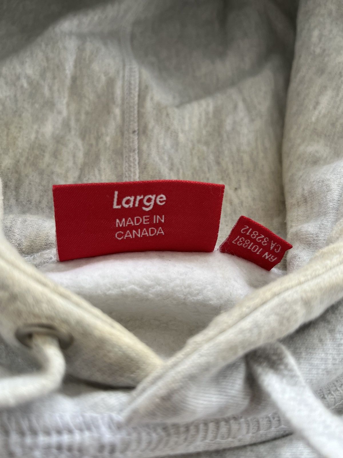Supreme Supreme Striped Cuff Hoodie Size US L / EU 52-54 / 3 - 9 Thumbnail