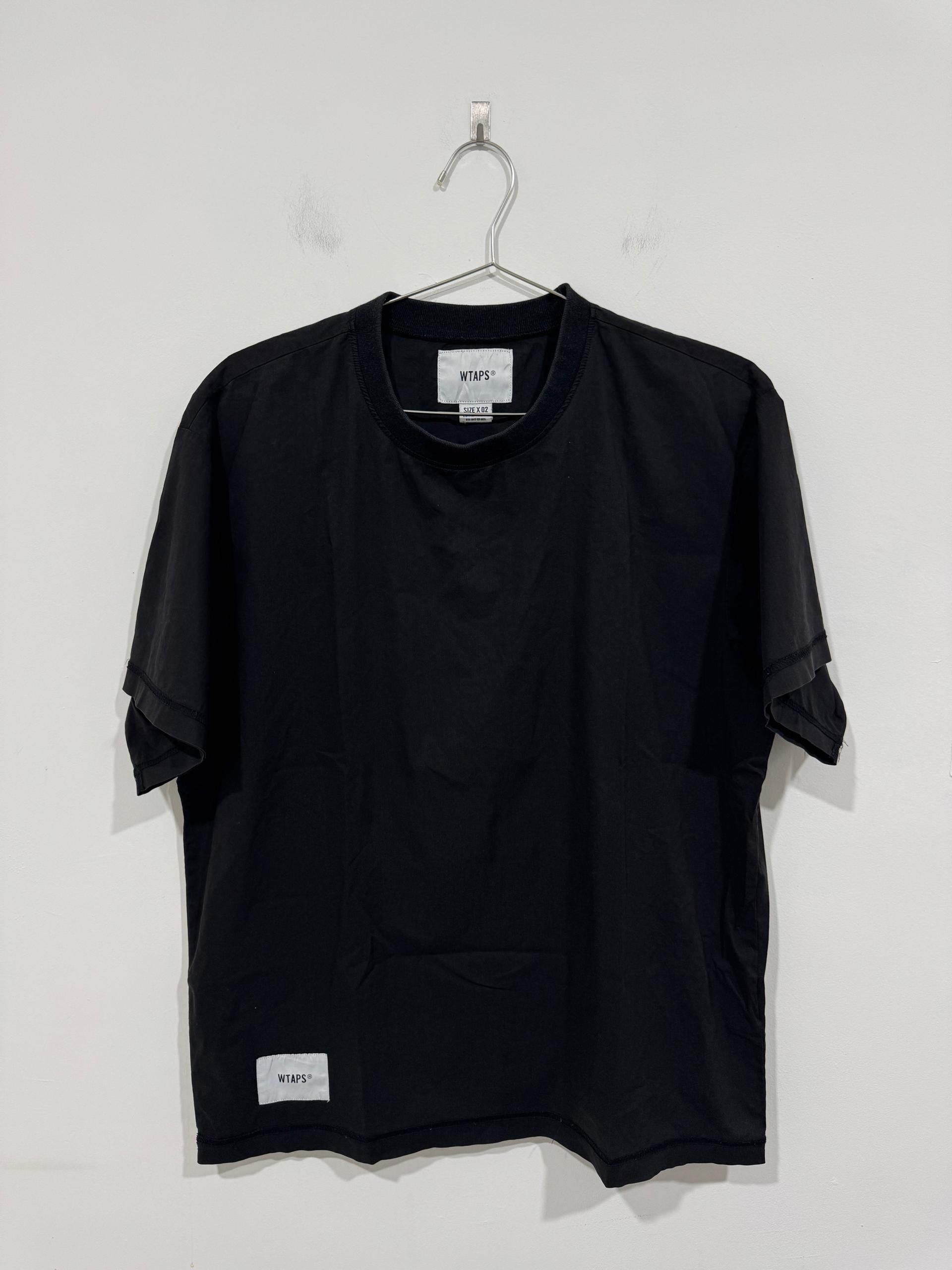 Wtaps WTAPS Black Tee Size US XXL / EU 58 / 5 - 1 Thumbnail