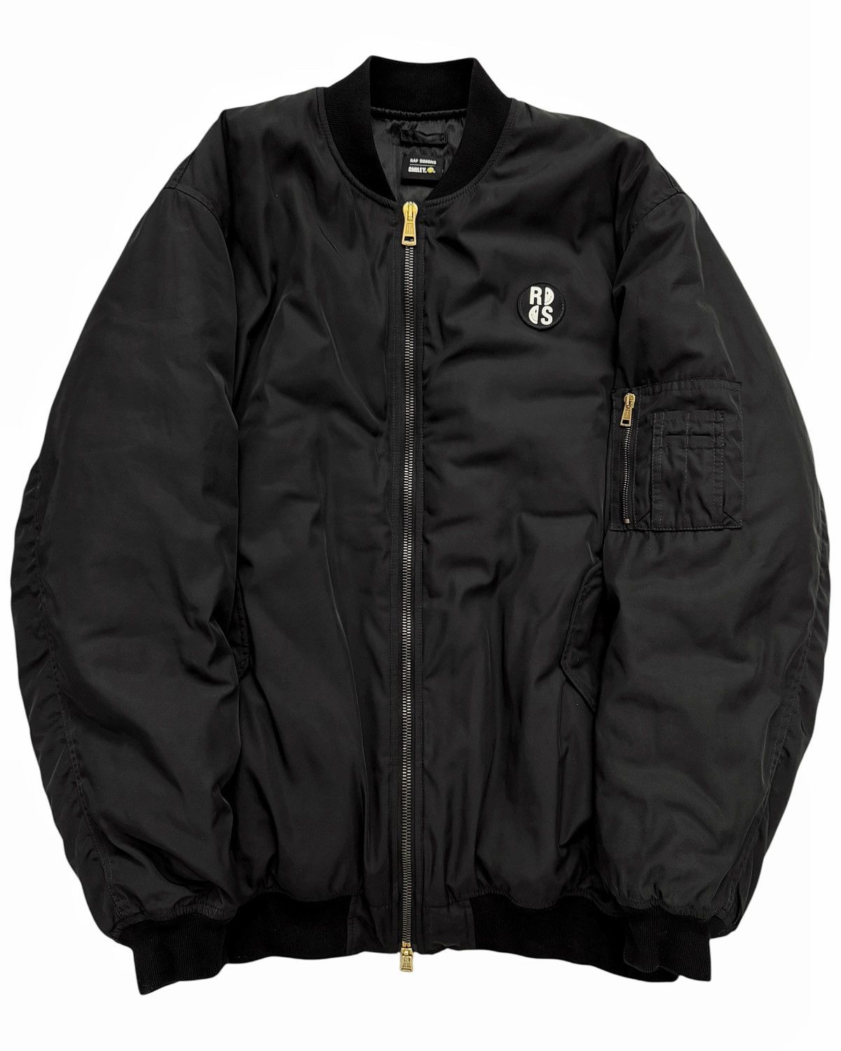 Raf Simons Smiley Oversized Stakker Humanoid Bomber Size US M / EU 48-50 / 2 - 2 Thumbnail