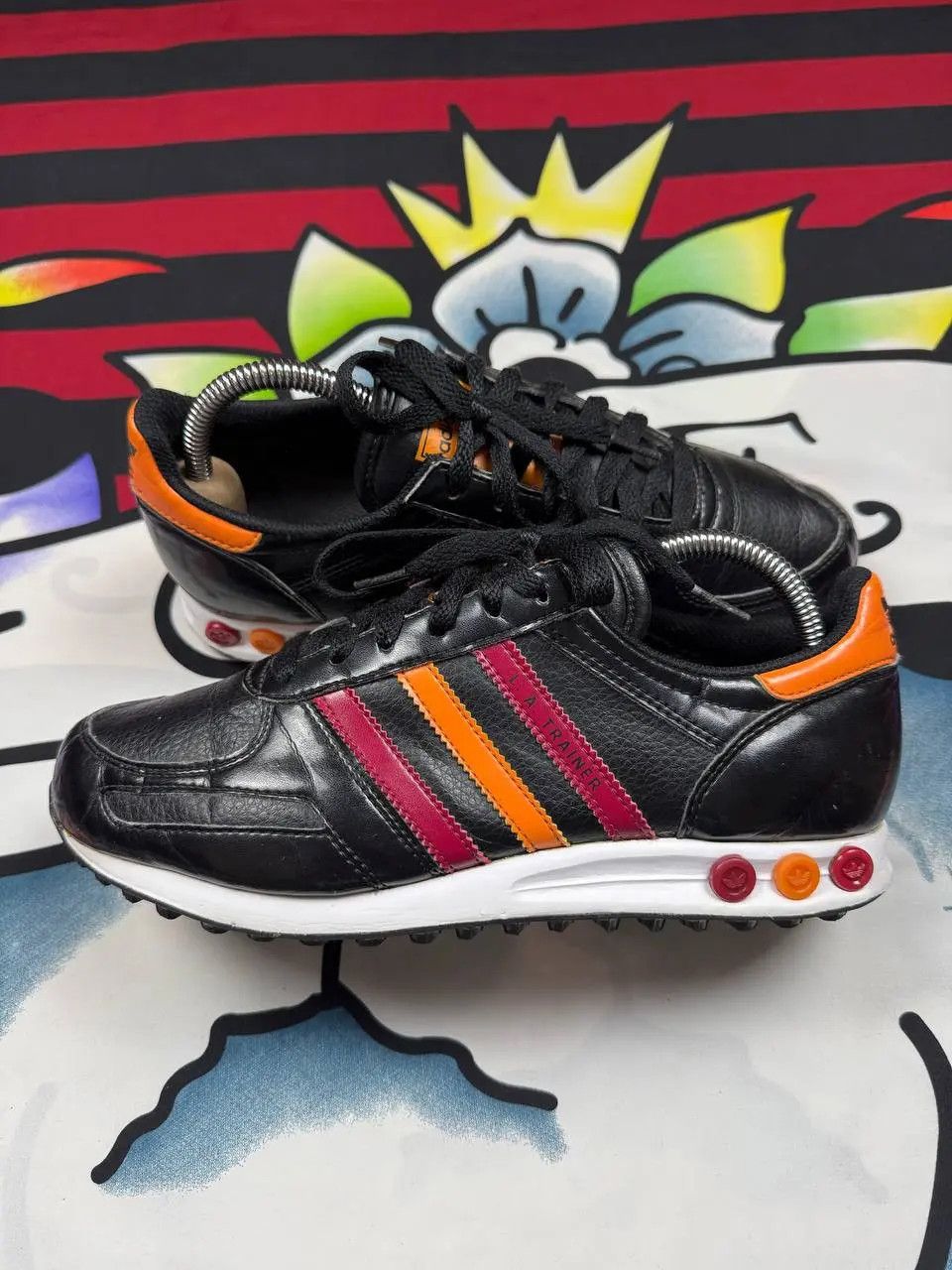 Adidas Adidas LA Trainer sneakers in black Size 6US 39EU Size US 6 / EU 39 - 3 Thumbnail