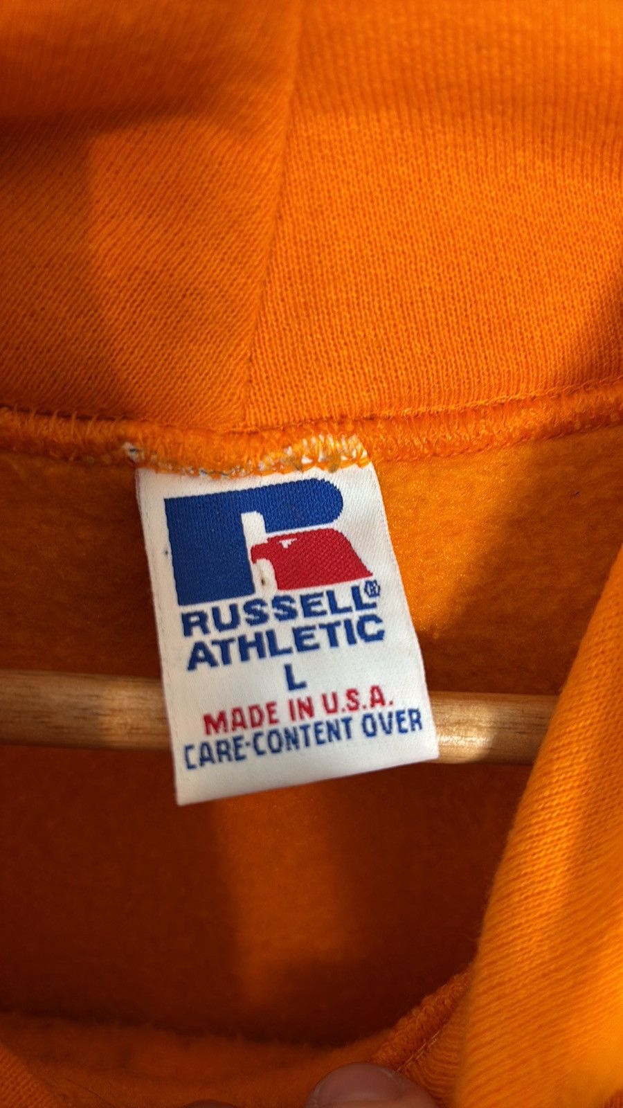 Russell Athletic Vintage Russell Athletic Tennessee Volunteers Hoodie USA Size US L / EU 52-54 / 3 - 5 Thumbnail