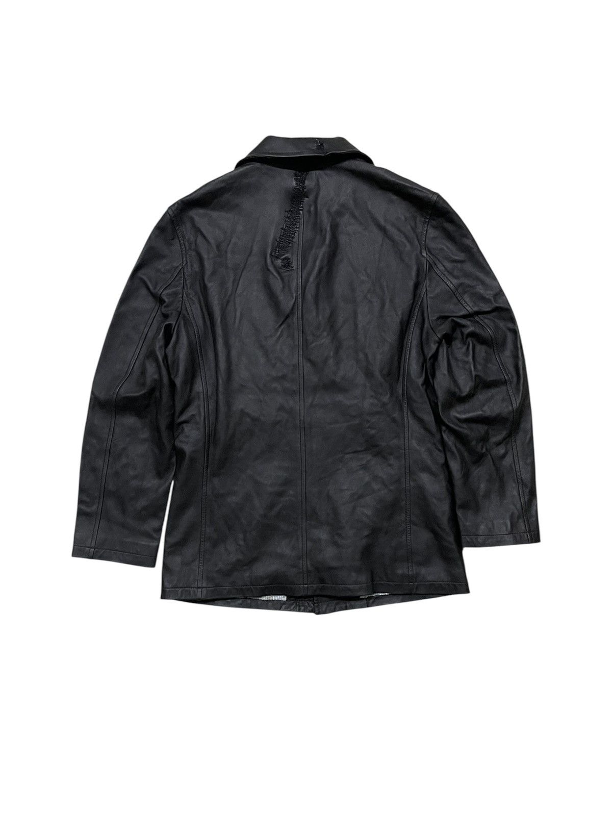 Junya Watanabe 90s JUNYA WATANABE COMME DES GARCONS LEATHER COAT Size US S / EU 44-46 / 1 - 2 Thumbnail