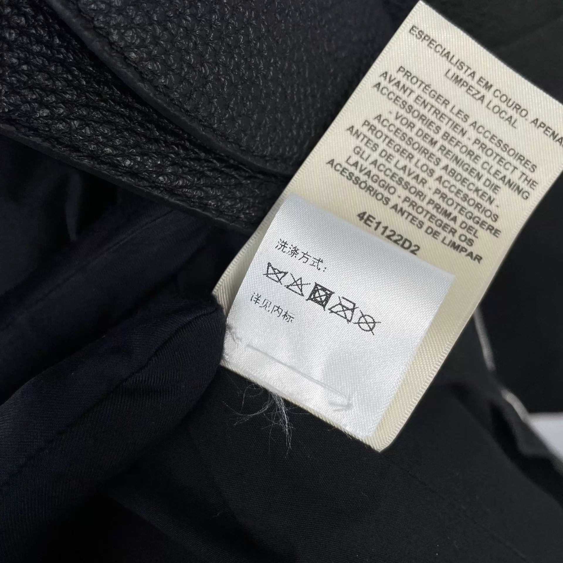 Hermes Mint Hermès Deerskin Jacket EU36 Black Size XS / US 0-2 / IT 36-38 - 9 Thumbnail