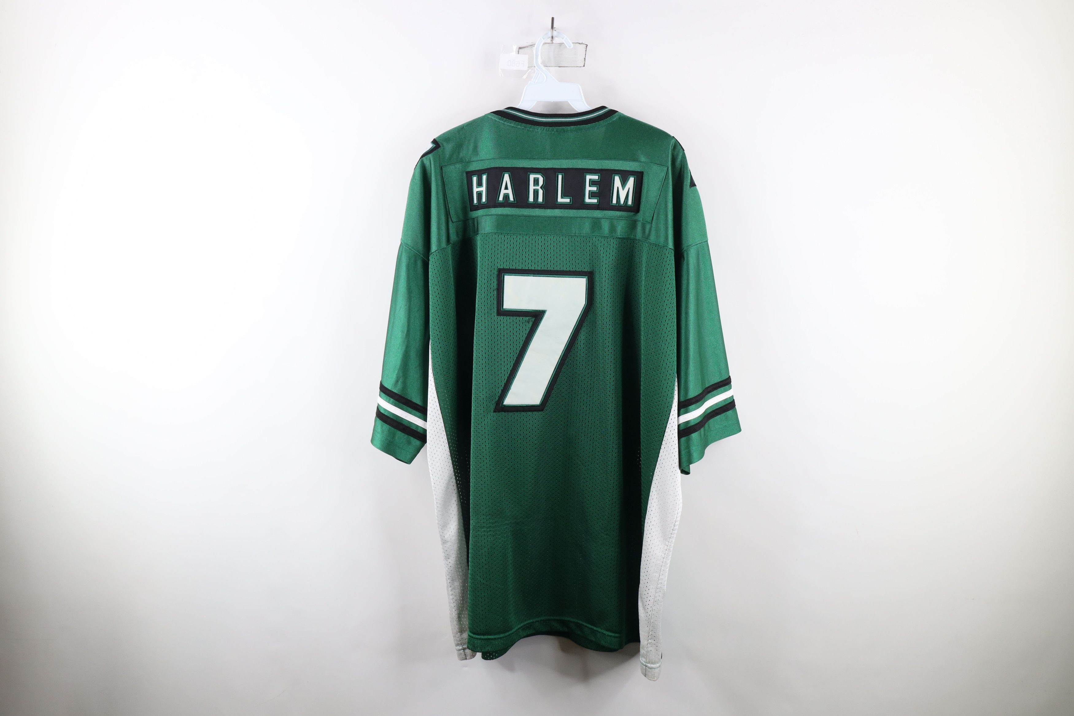 Vintage Vintage Streetwear Spell Out Harlem Football Jersey Green Size US XL / EU 56 / 4 - 14 Thumbnail