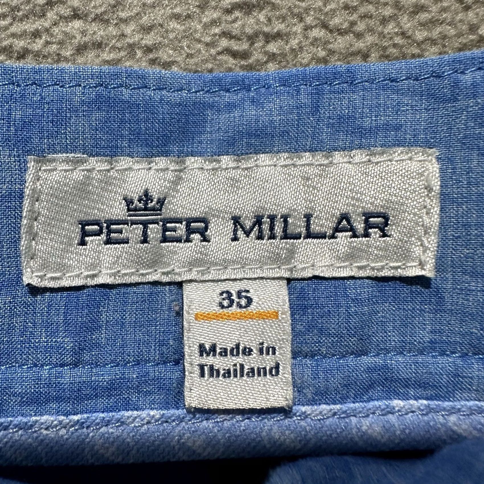 Peter Millar Peter Millar Shackleford Performance Hybrid Shorts Mens 35 Abaco Blue Golf FUC Size US 35 - 4 Thumbnail