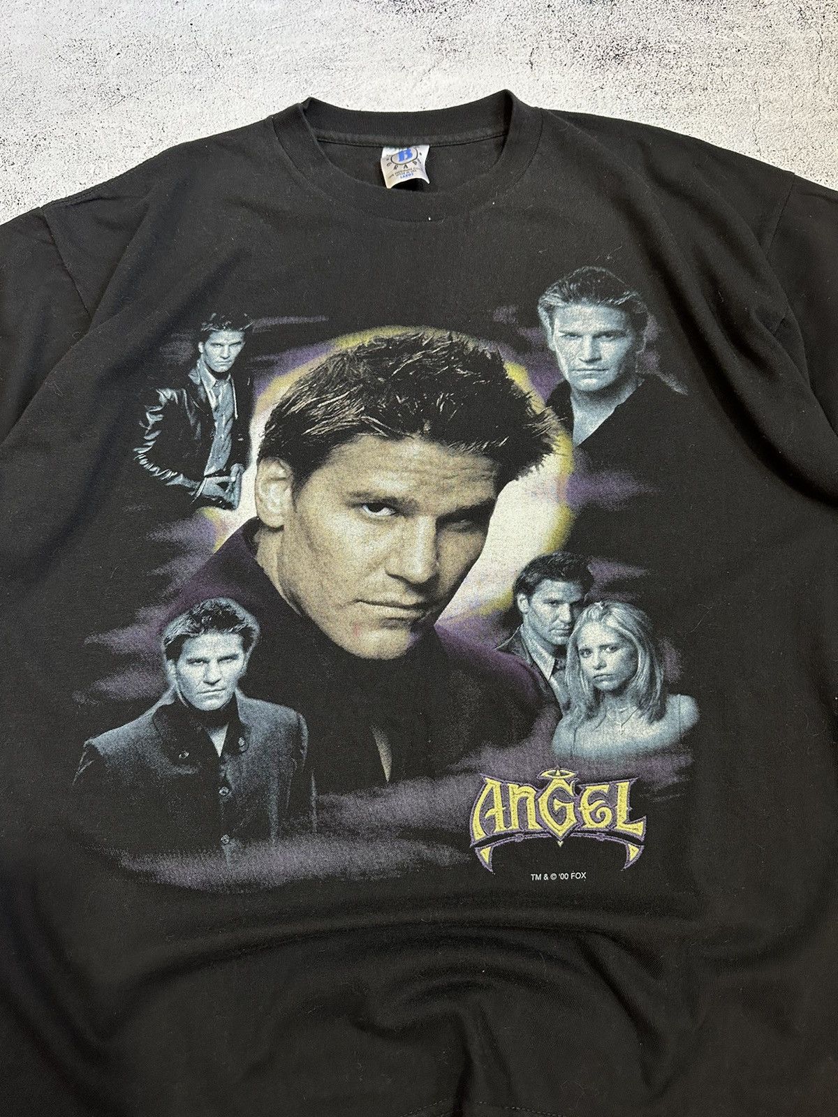 Vintage Rare Vintage 2000 Buffy the Vampire slayer t shirt Angel Size US L / EU 52-54 / 3 - 5 Thumbnail