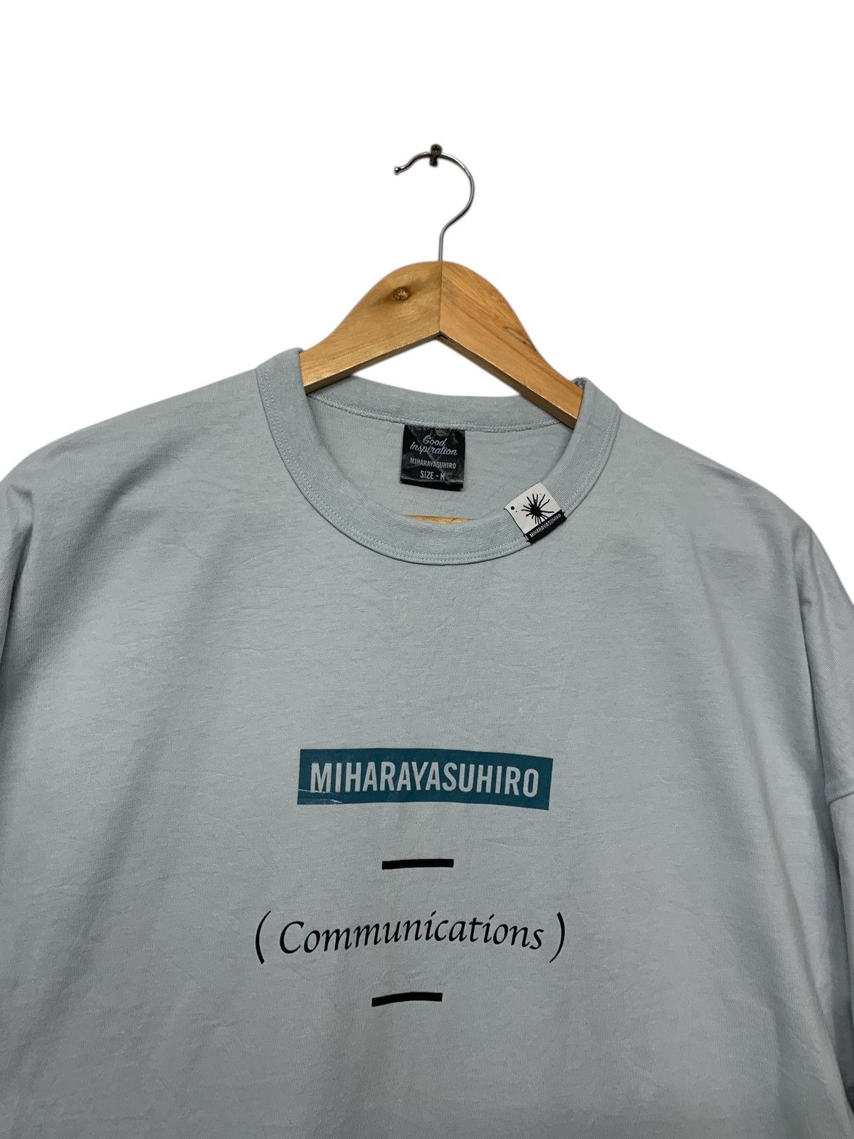 Maison MIHARA YASUHIRO Miharaya Suhiro Good Inspiration Center Logo T Shirt Size US M / EU 48-50 / 2 - 4 Thumbnail