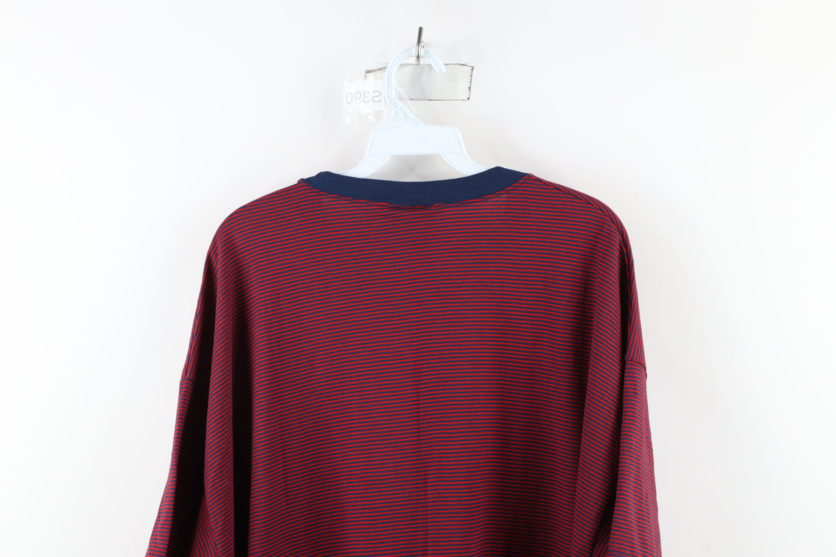 Vintage Deadstock Vintage 90s Streetwear Short Sleeve T-Shirt Red Size US XXL / EU 58 / 5 - 8 Thumbnail