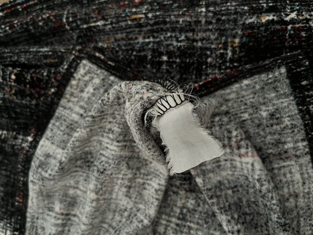 Japanese Brand Yuryota Multicolor Textured Knit Abstract Pattern Size US M / EU 48-50 / 2 - 6 Thumbnail